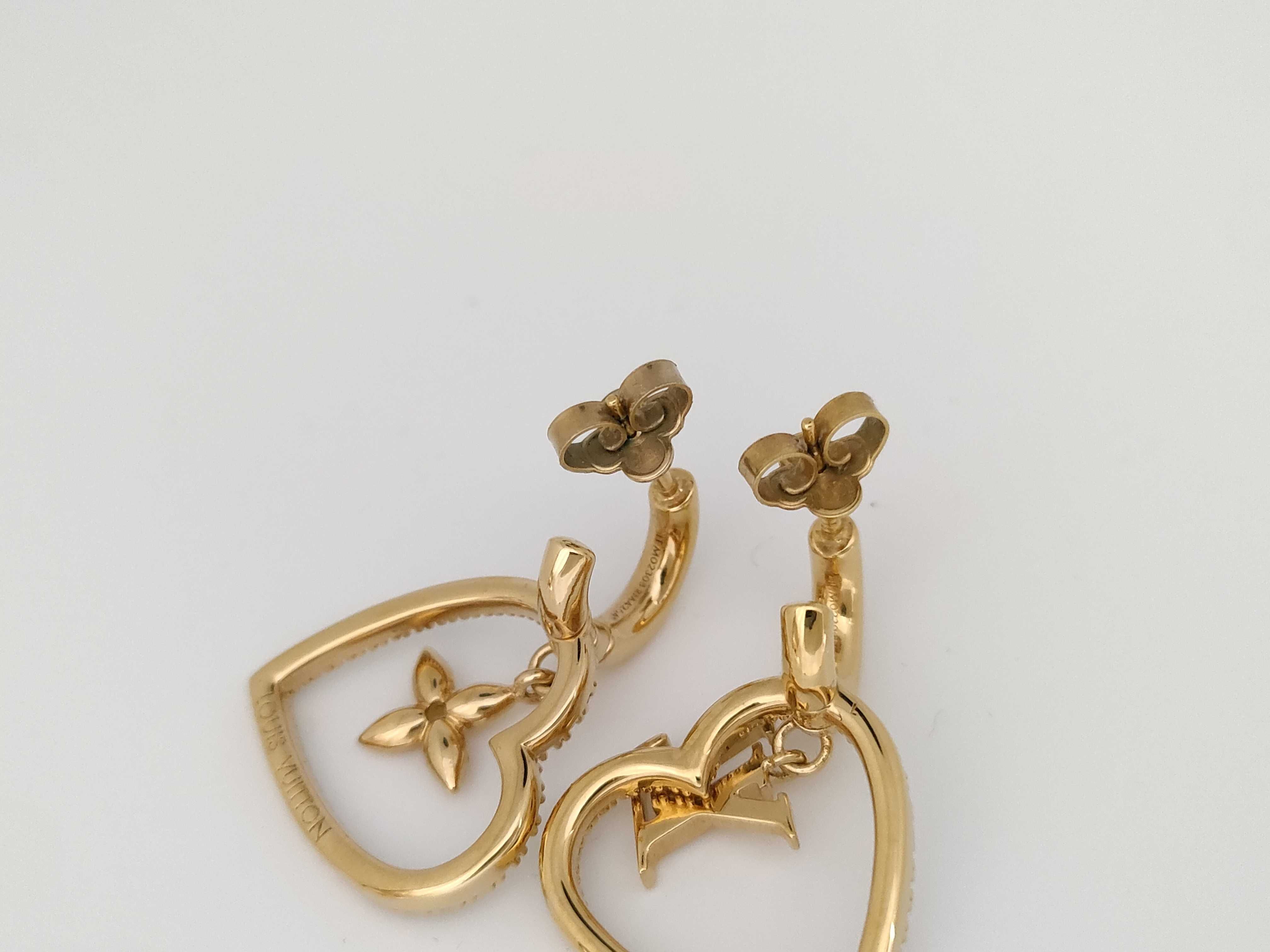 Earrings My LV Heart Gold M02308 Earrings — view 7