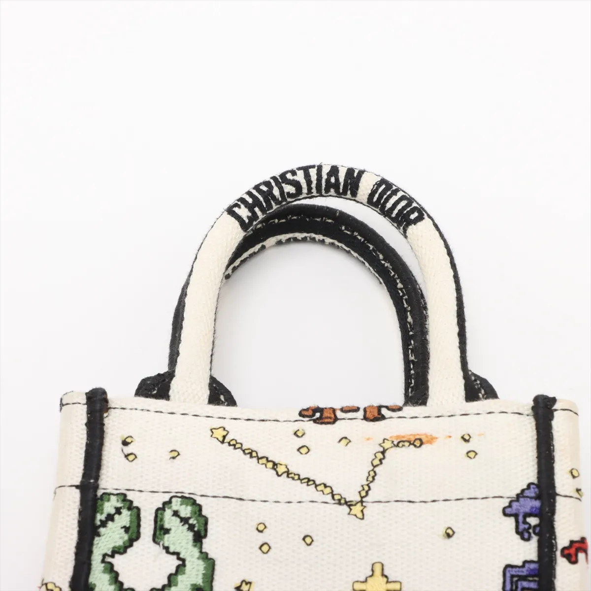 Book Tote Mini Phone Bag Canvas 2WAY Handbag Multicolor — view 6