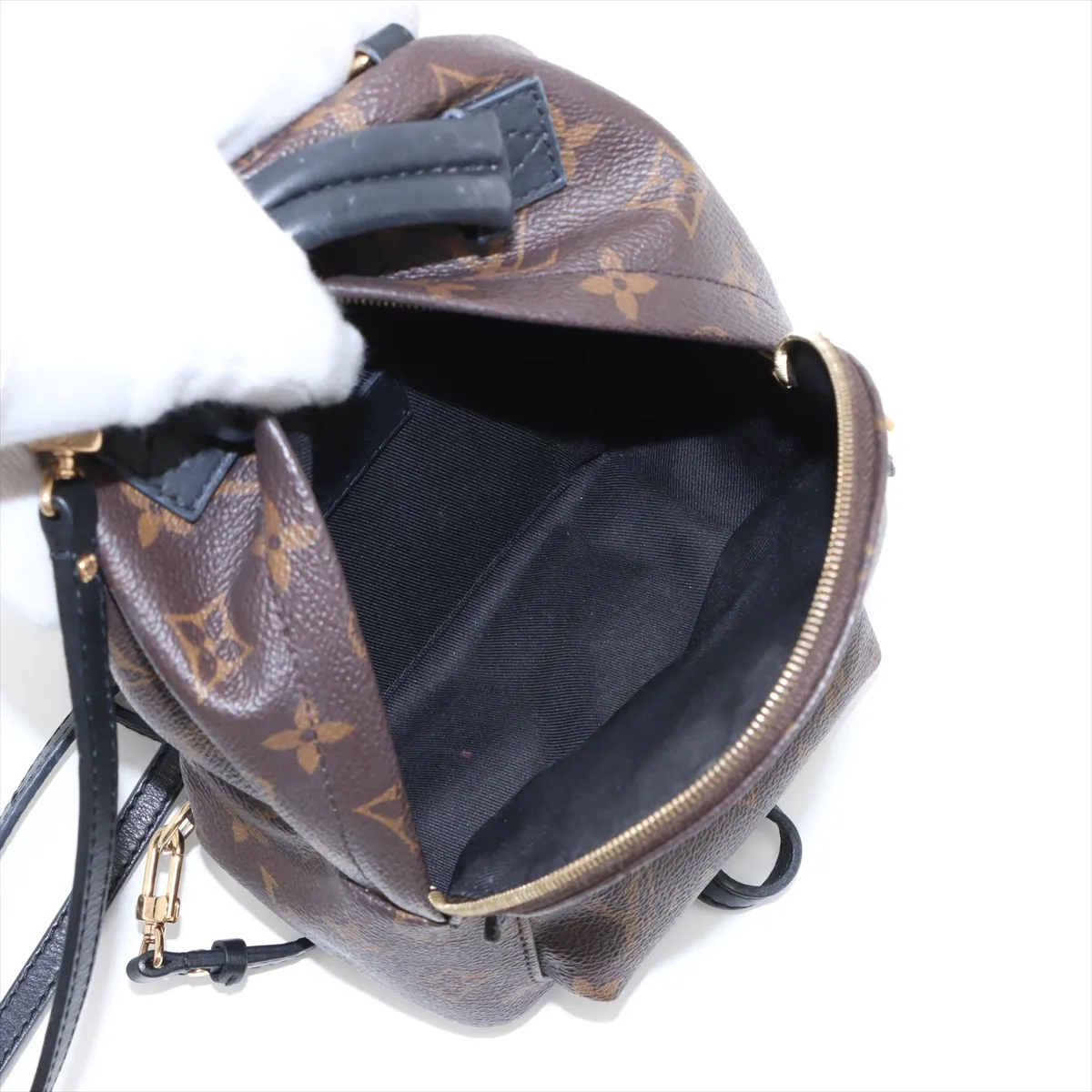 Monogram Palm Springs Backpack MINI M44873 CA1199 Brown RFID responsive — view 7