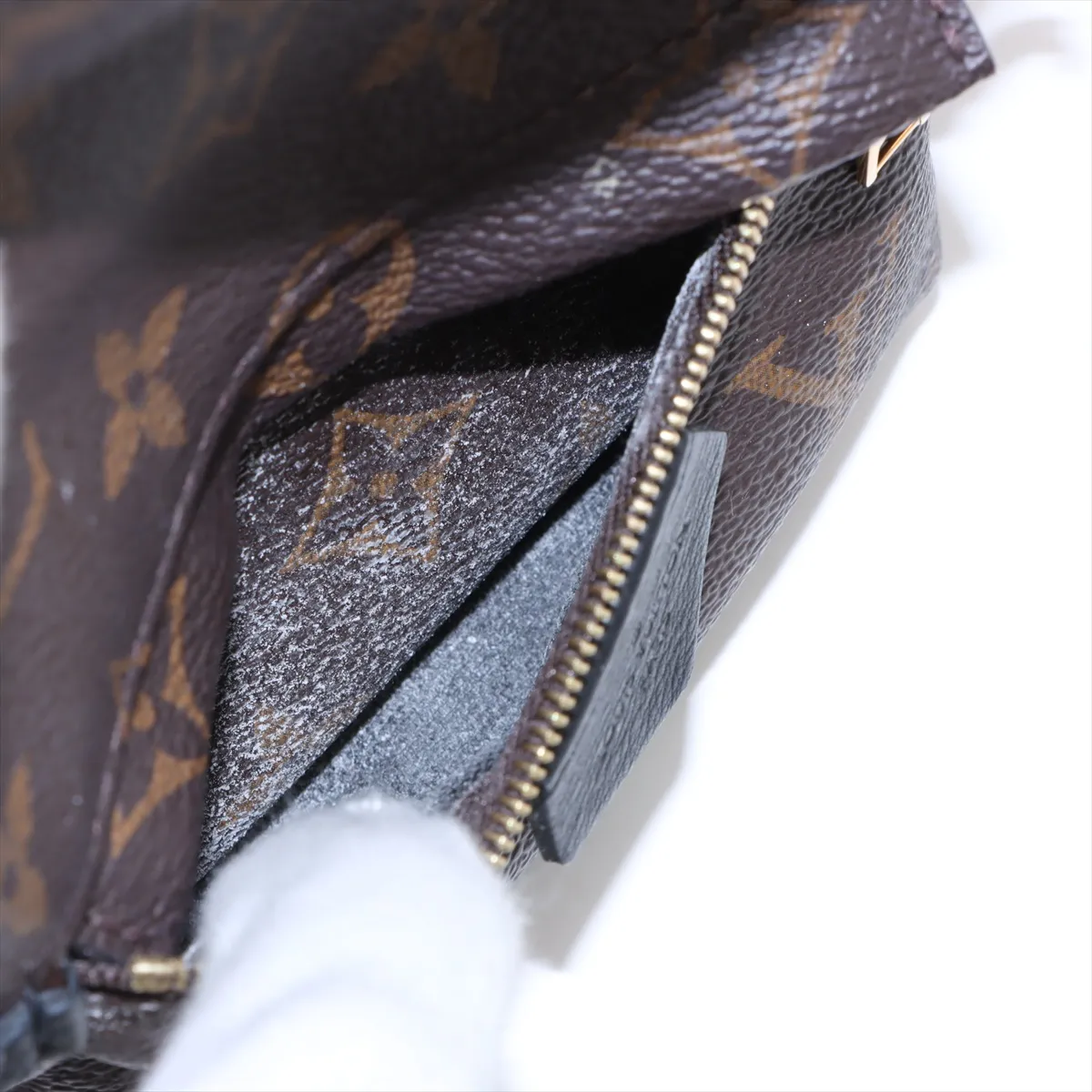 Monogram Palm Springs Backpack MINI M44873 CA1199 Brown RFID responsive — view 8
