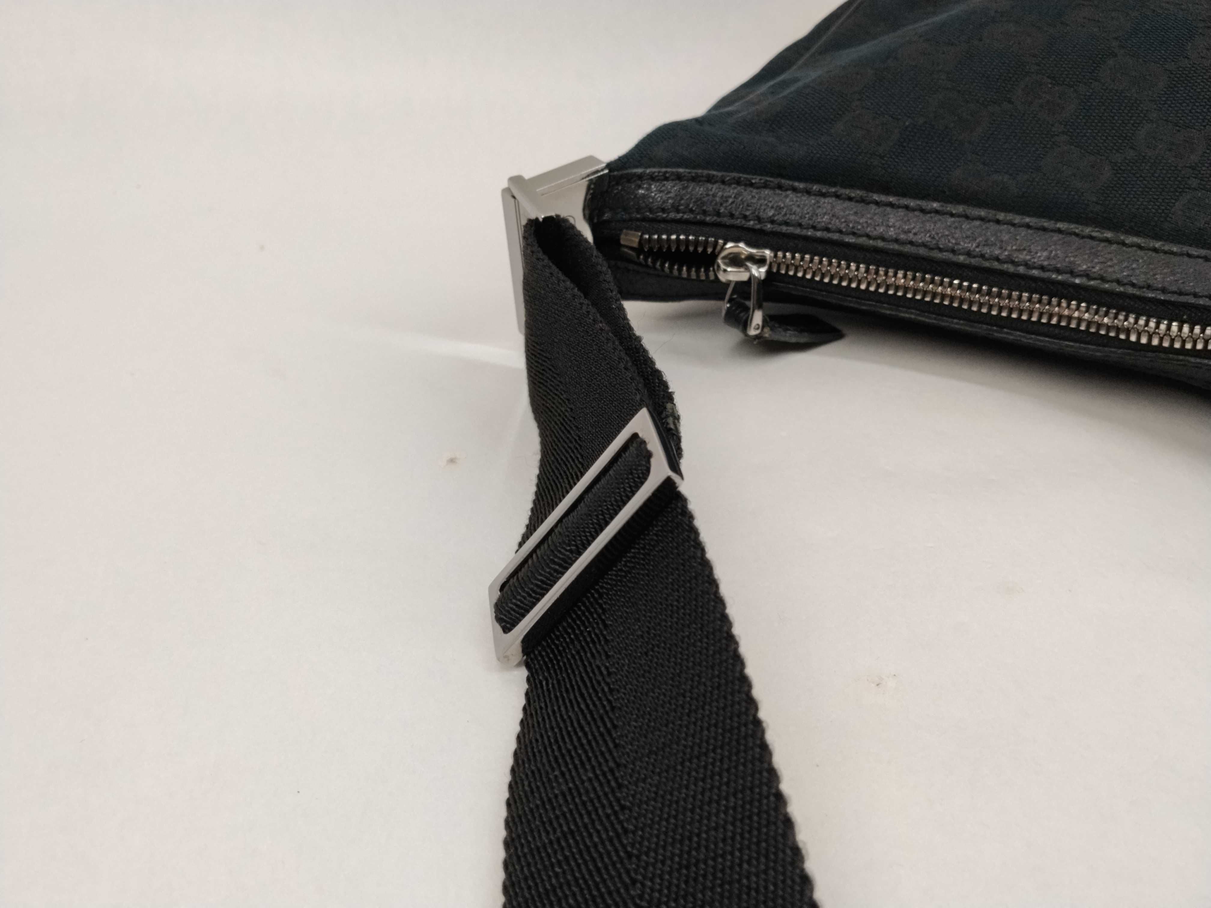 GG Canvas One-Shoulder Bag, GG Canvas, Black, 122790 001998 (Shoulder Bag) — view 7