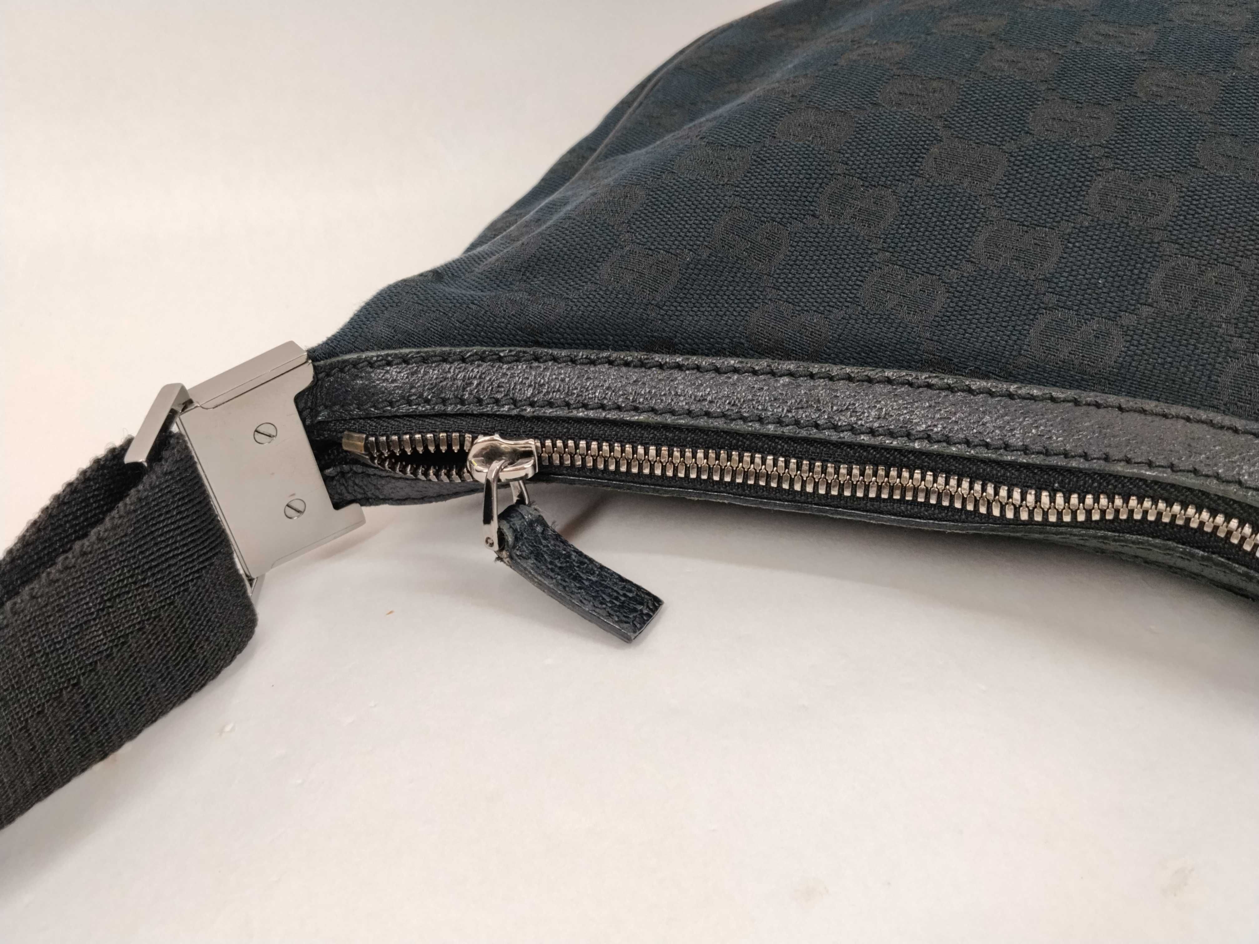 GG Canvas One-Shoulder Bag, GG Canvas, Black, 122790 001998 (Shoulder Bag) — view 8