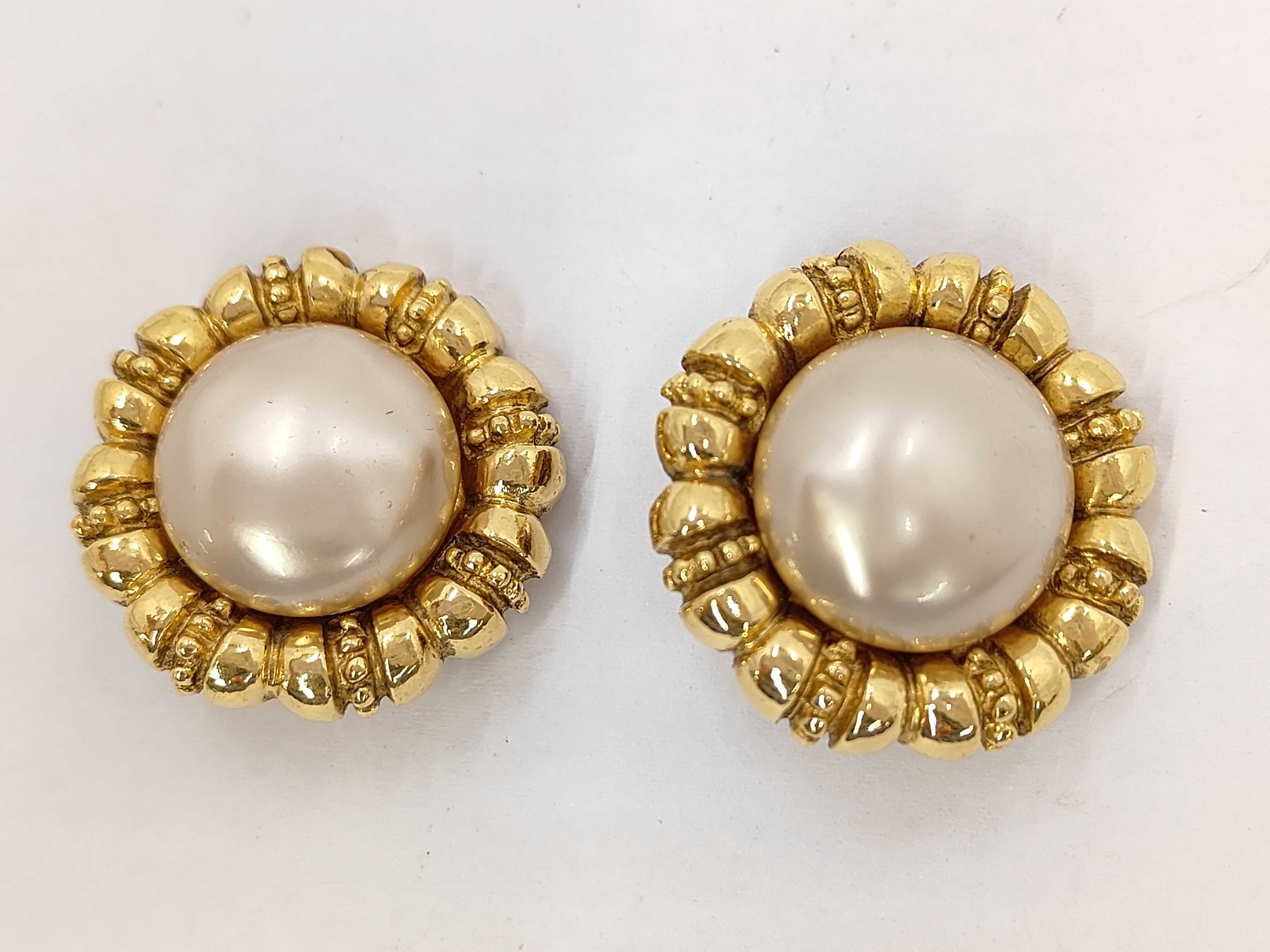 F Pearl Earrings GP Earrings