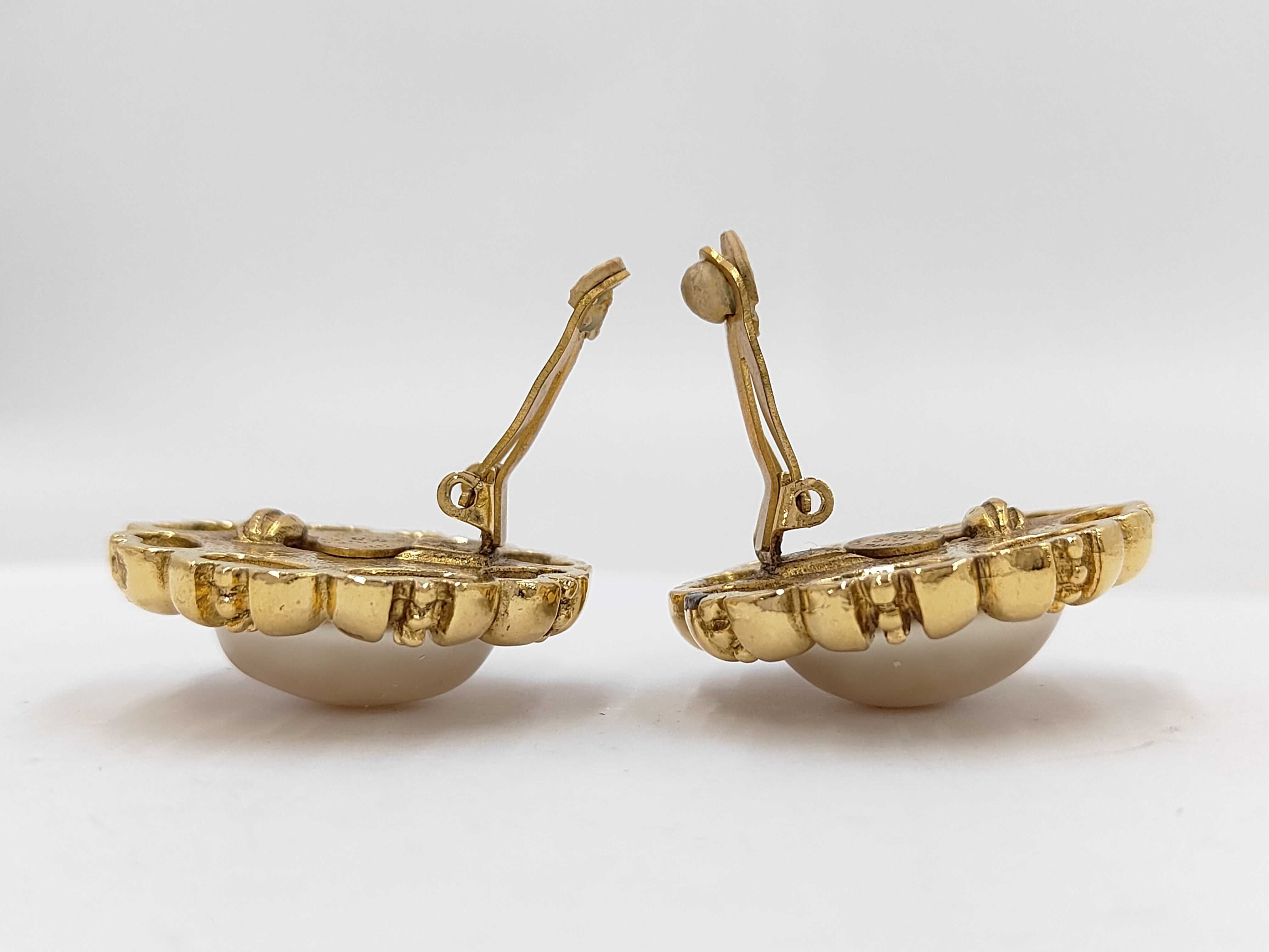 F Pearl Earrings GP Earrings — view 4