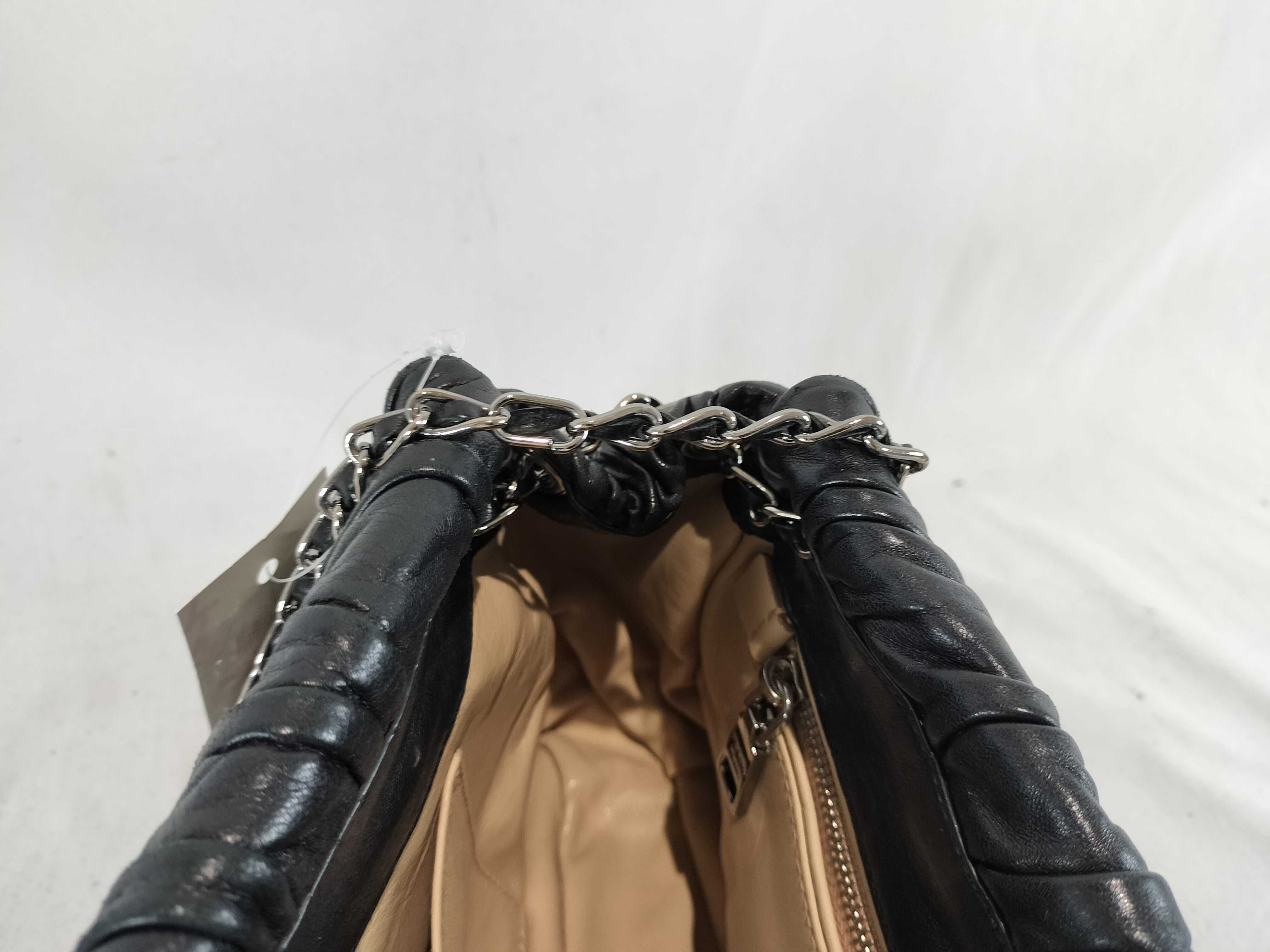 Gathered Chain Shoulder Handbag — view 10