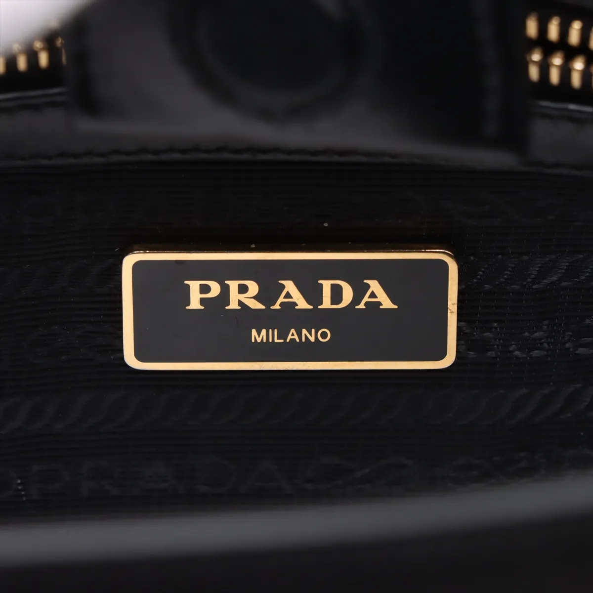 Saffiano Leather 2WAY Handbag Black — view 11