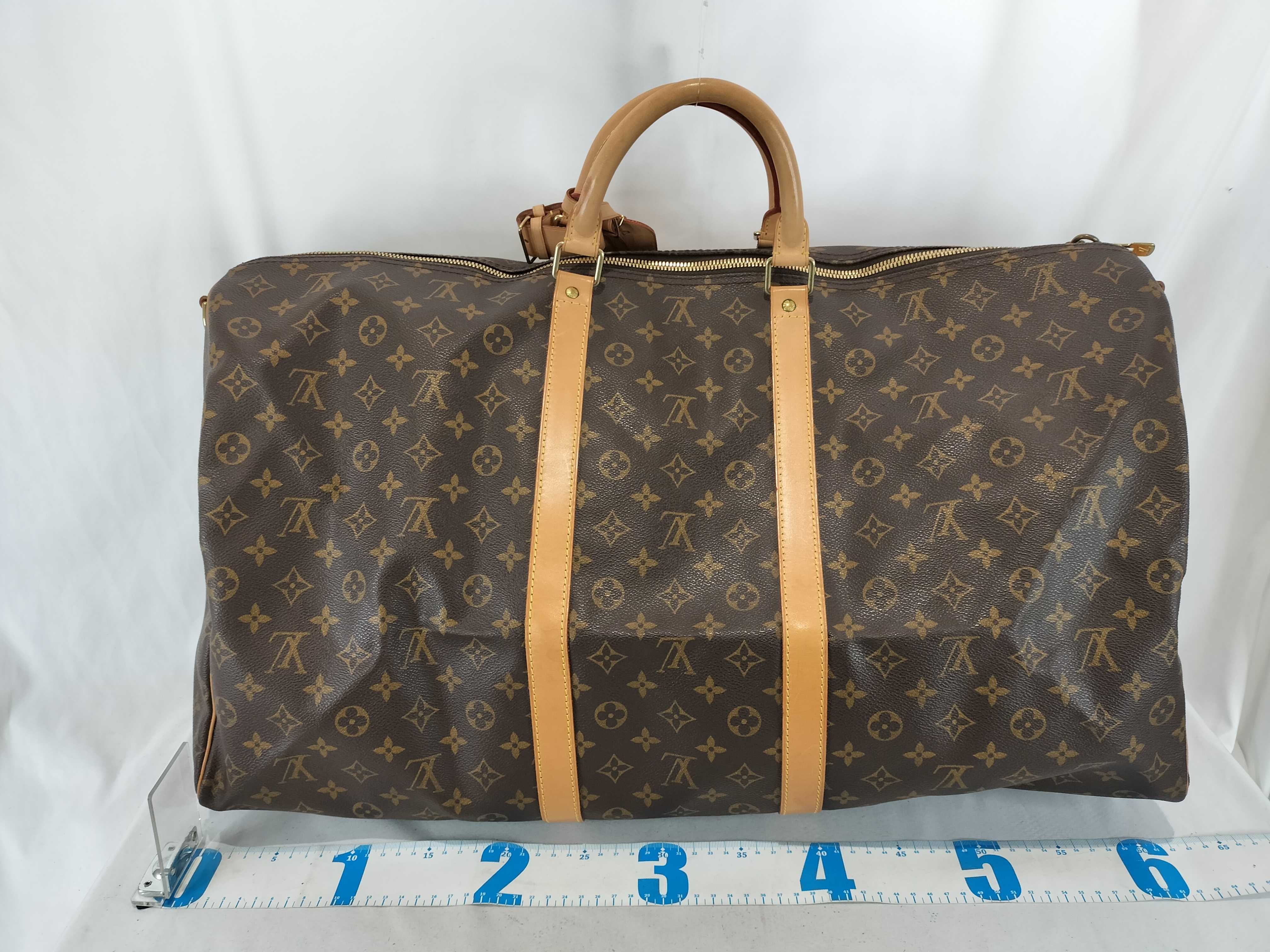 Monogram M41412 Keepall Bandoulière 60 Boston Bag — view 2