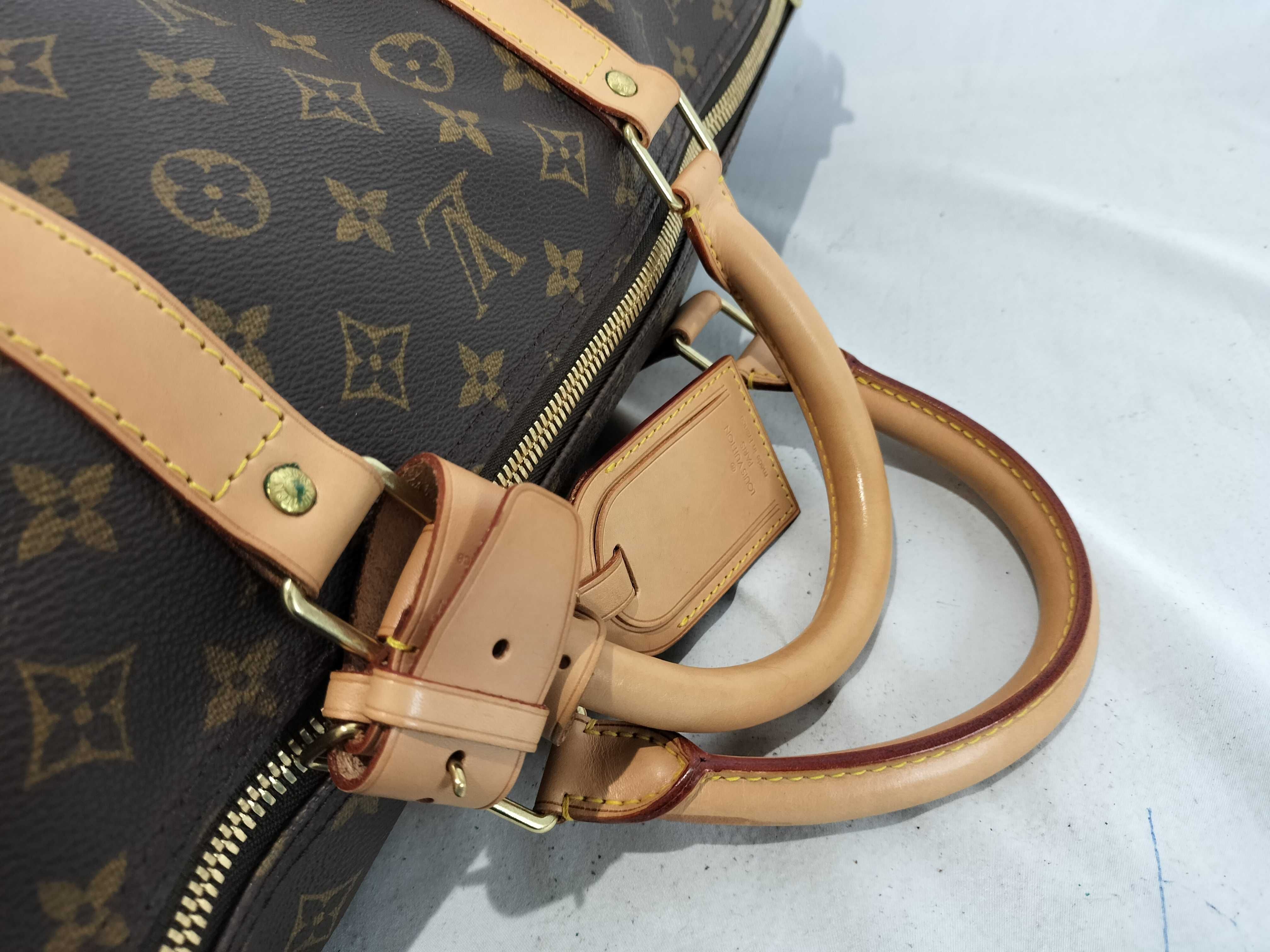 Monogram M41412 Keepall Bandoulière 60 Boston Bag — view 3