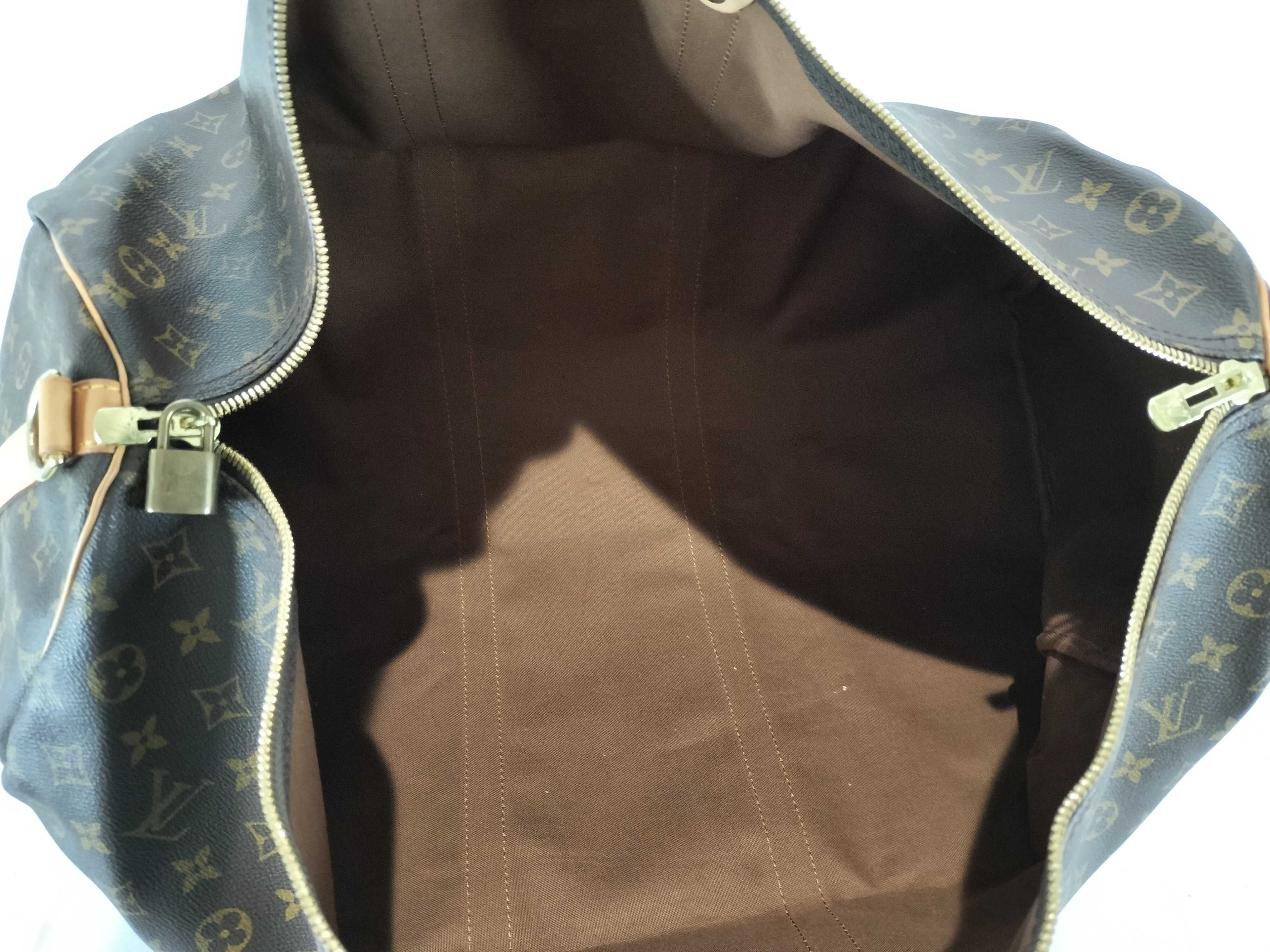 Monogram M41412 Keepall Bandoulière 60 Boston Bag — view 9