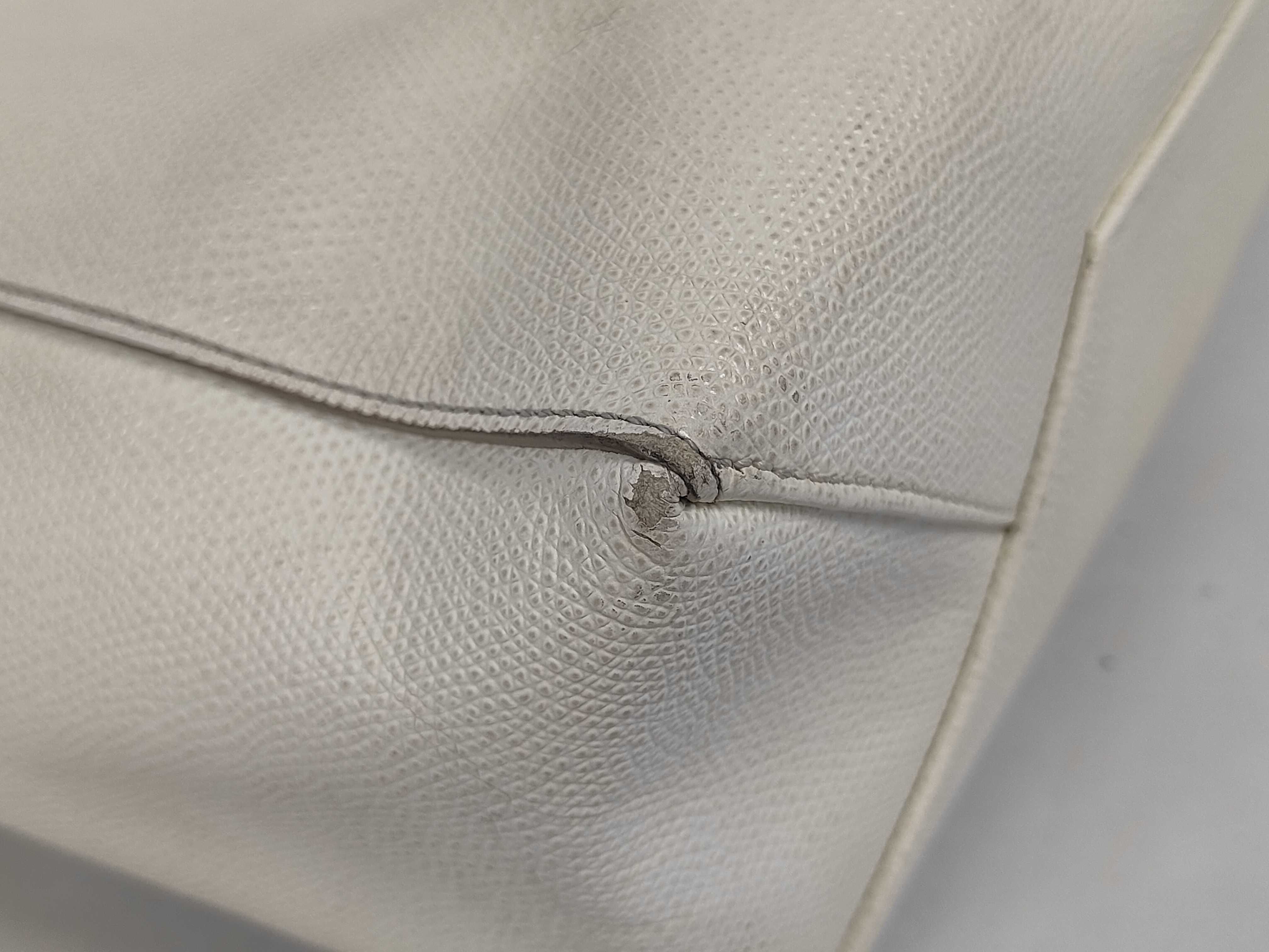 Leather Vertical Cabas Small 2-Way Tote Bag Handbag — view 4