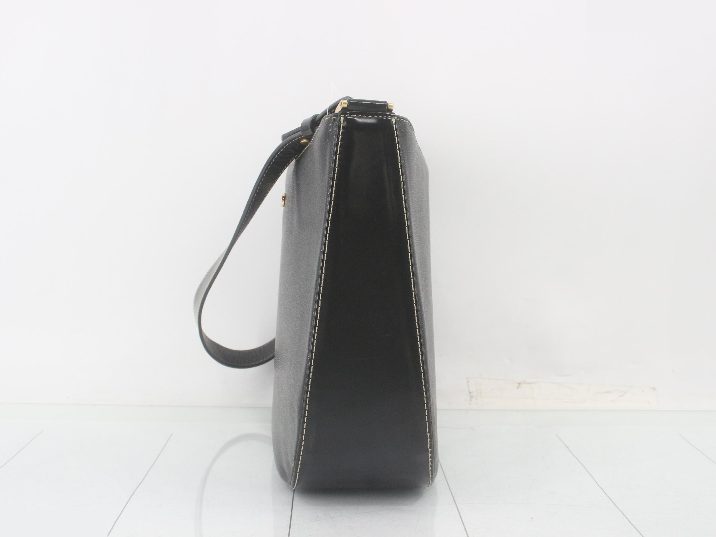 Other lines: Bags - One-shoulder bag - Leather - Black — view 3
