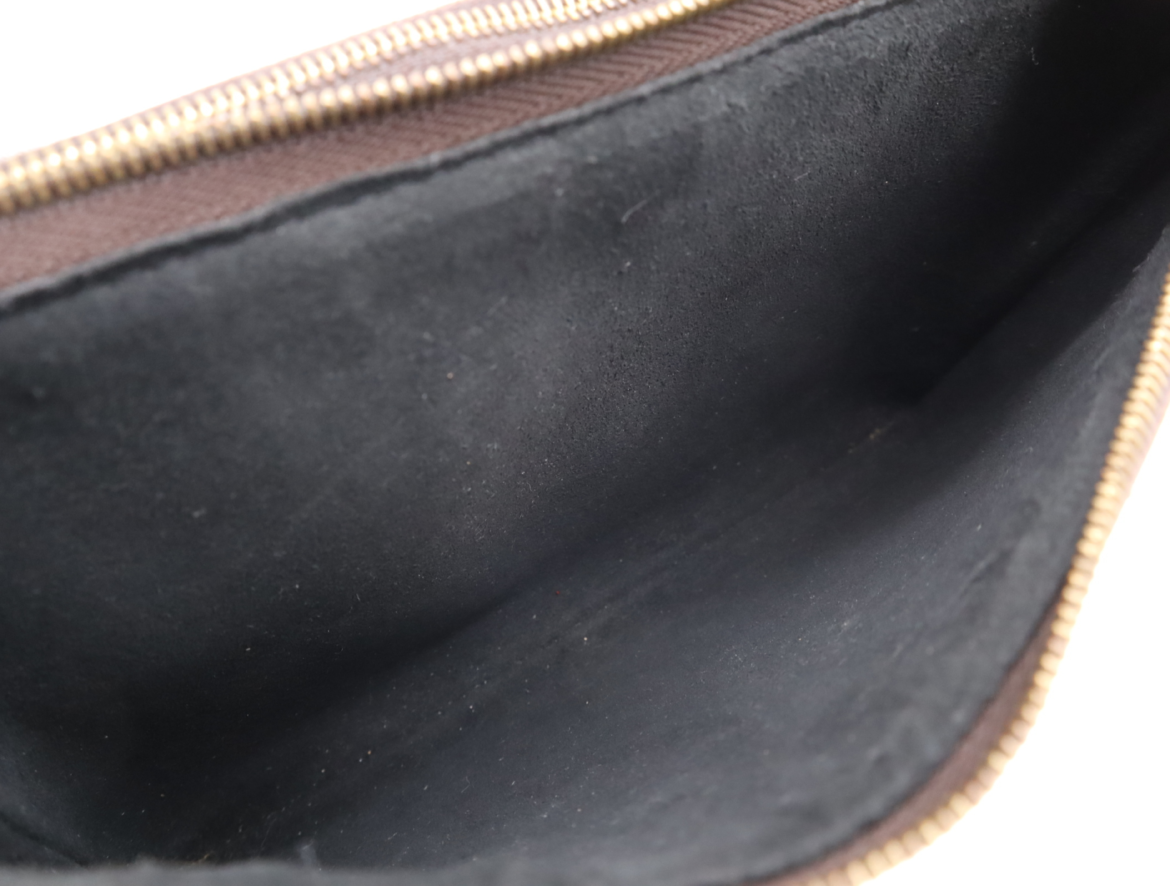 M69203 Reverse Pochette Double Zip Shoulder Bag with Shoulder Strap and Box — view 11