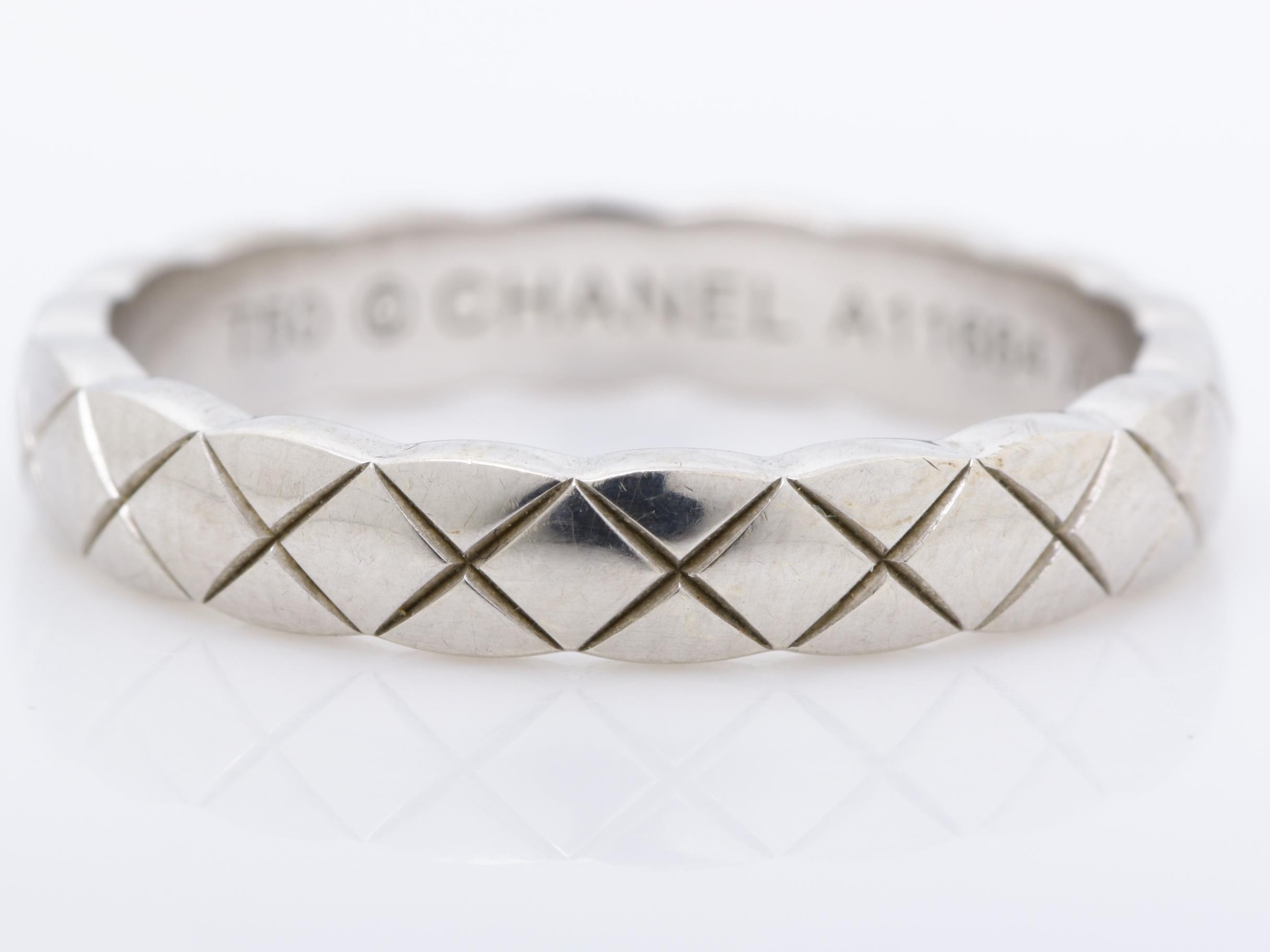 Coco Crush Ring, AU750WG, 2.3g — view 2