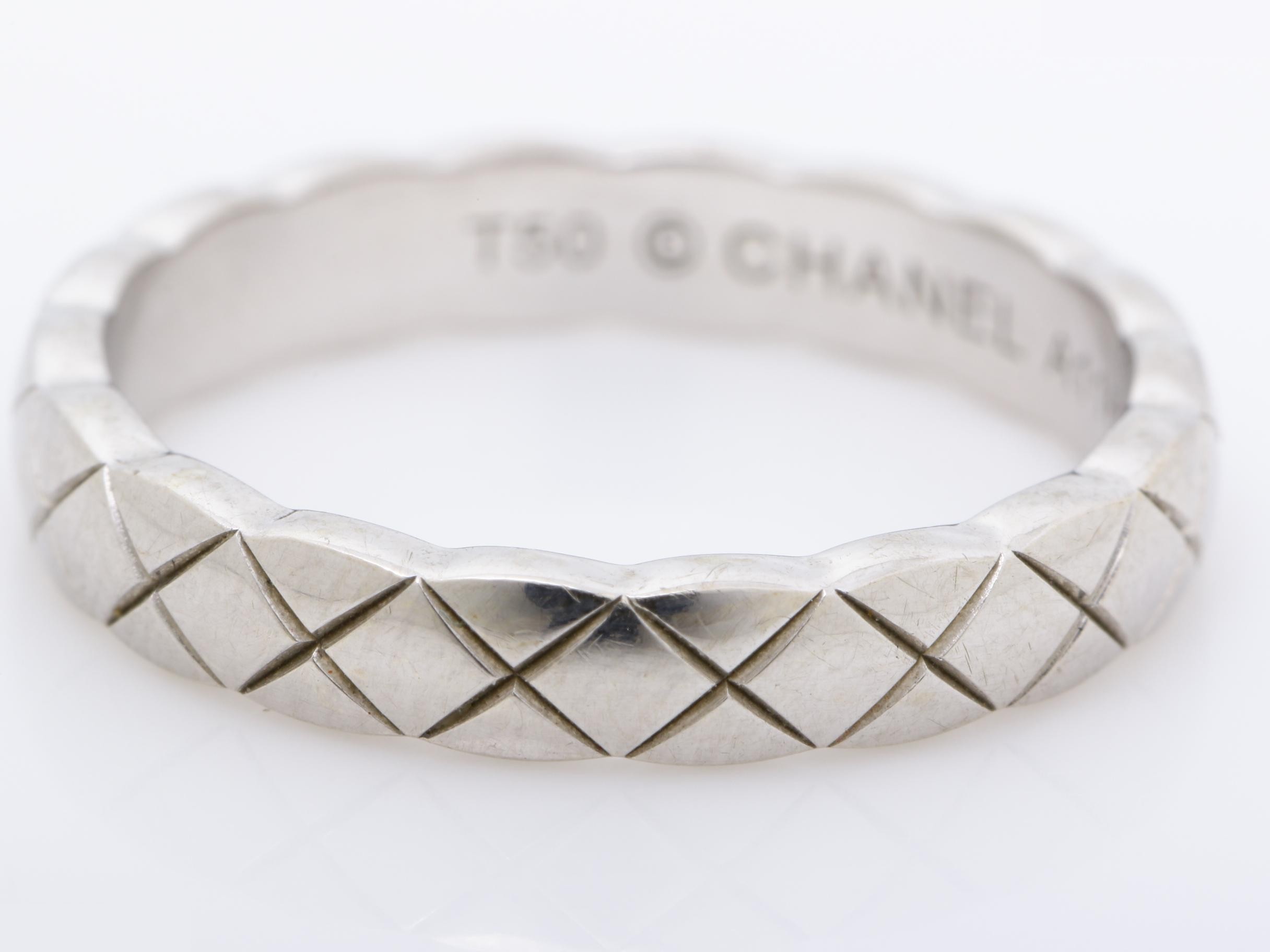 Coco Crush Ring, AU750WG, 2.3g — view 3
