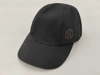 logo cap, canvas hat, black, other accessories