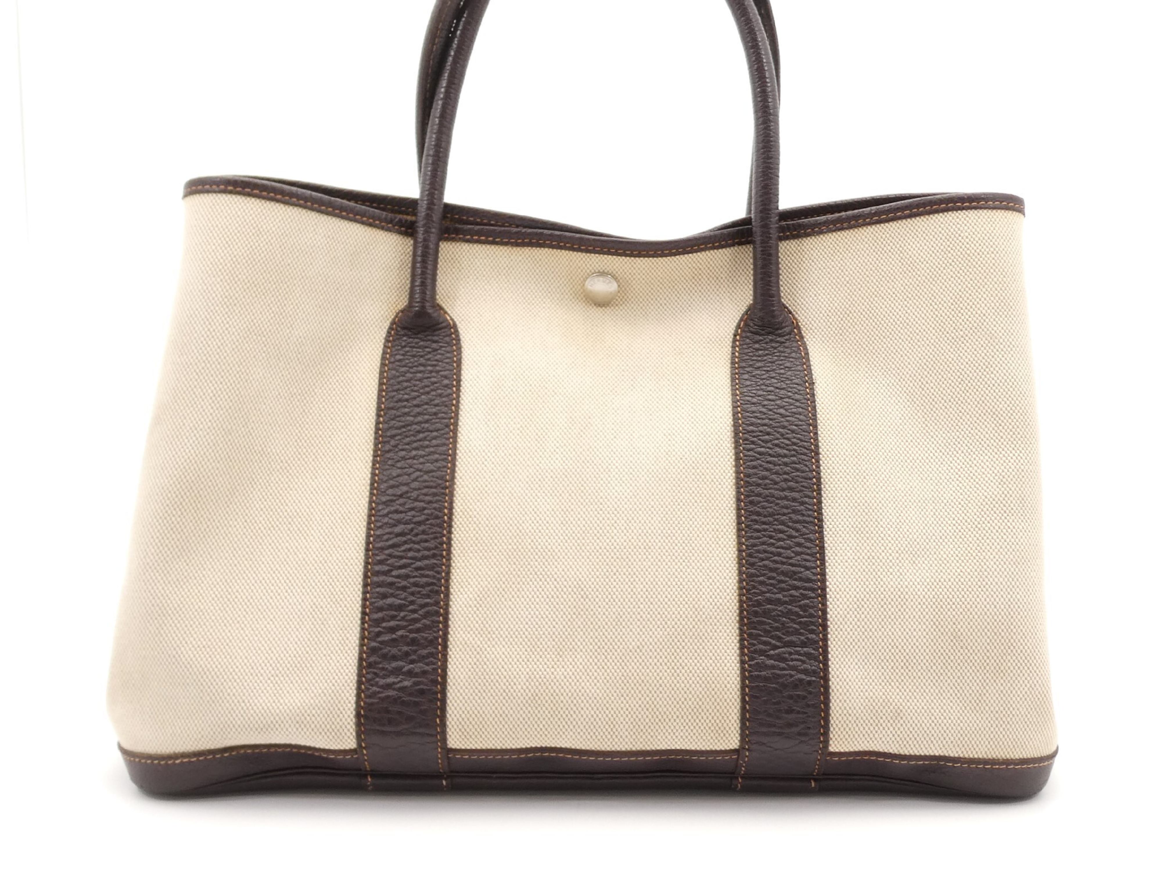 Garden Party H stamp tote bag — view 2