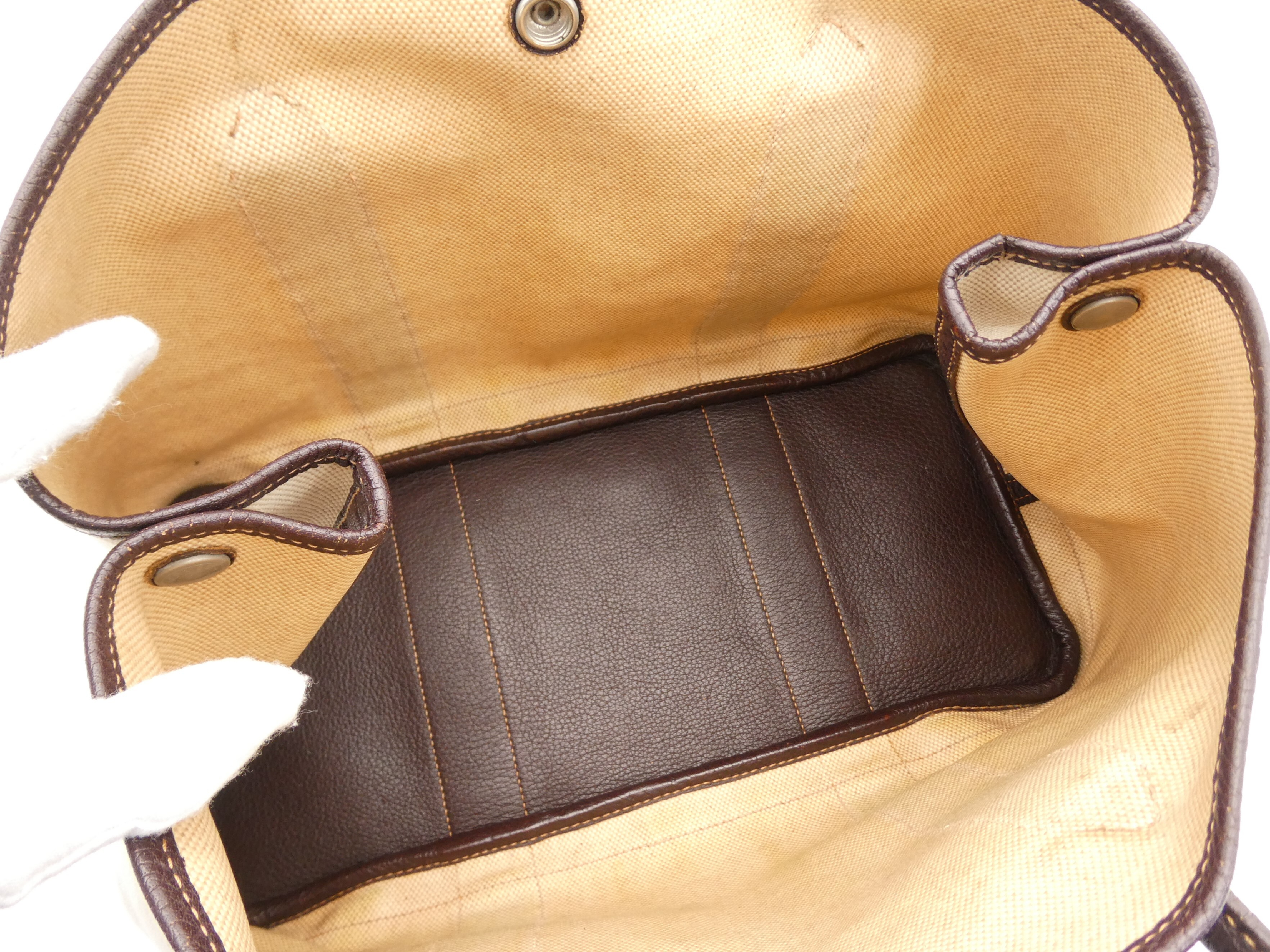 Garden Party H stamp tote bag — view 7