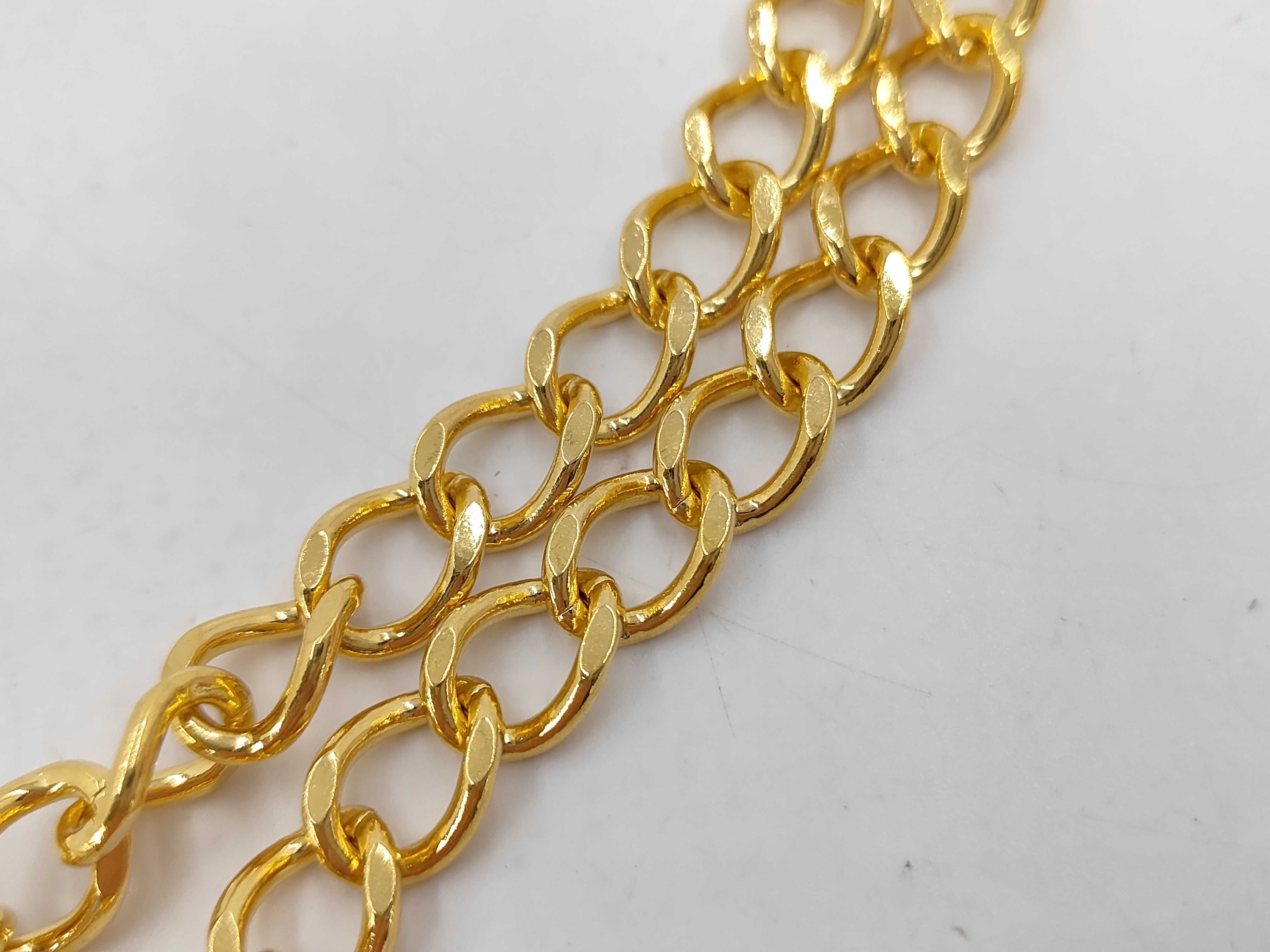 Coco Mark Chain Belt, GP (Gold Plated) with Engraving — view 5