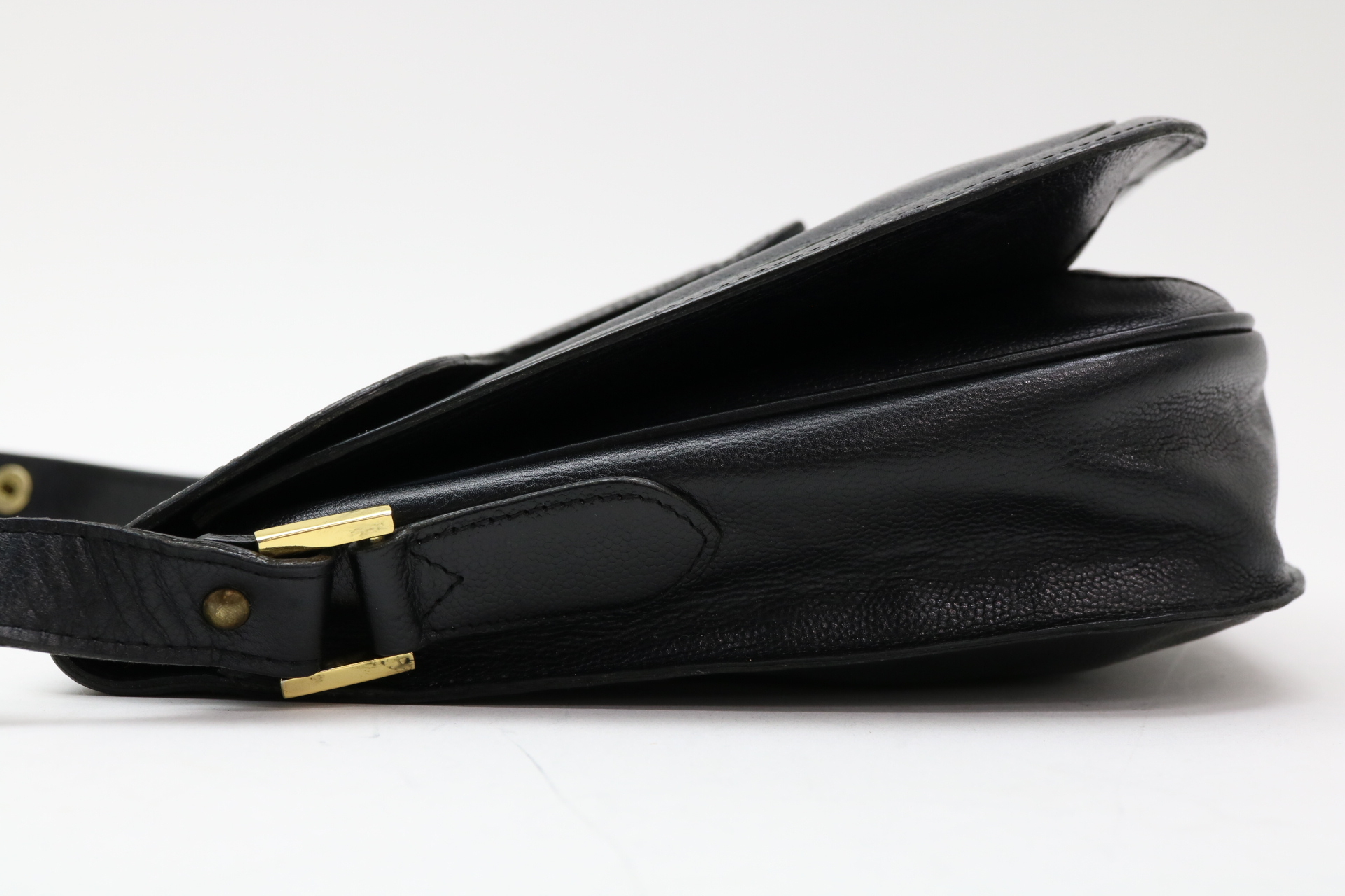 Leather Cassandra Shoulder Bag — view 3