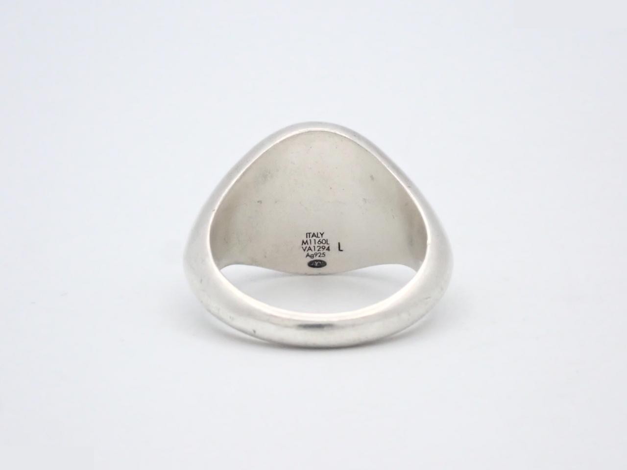 LV Ring, 925 Sterling Silver, 14.9g, LV Epi Leather, M1160L, VA1294 — view 2