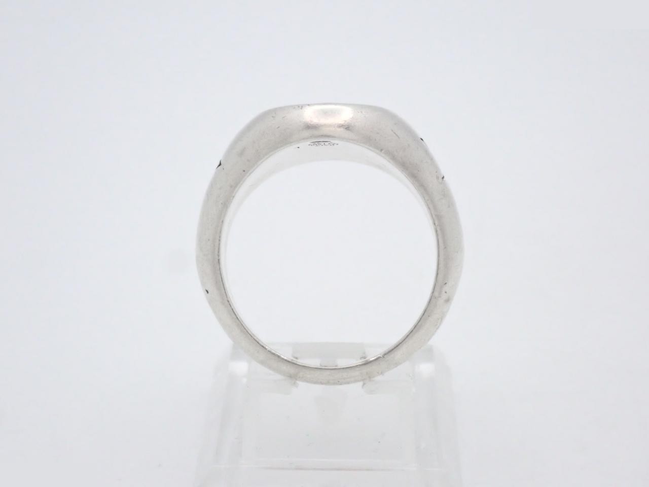 LV Ring, 925 Sterling Silver, 14.9g, LV Epi Leather, M1160L, VA1294 — view 3