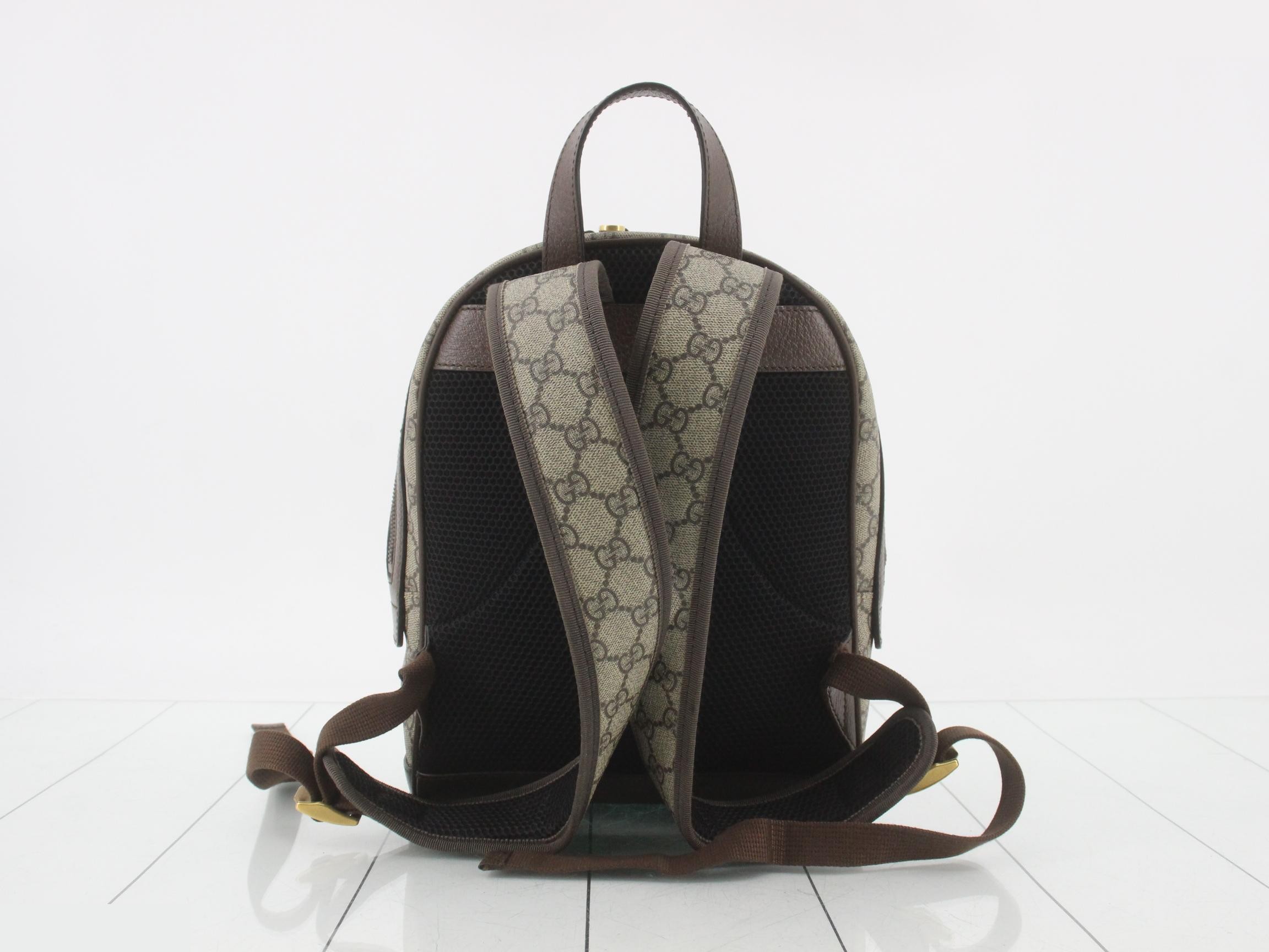GG Supreme Ophidia Backpack, Brown — view 2