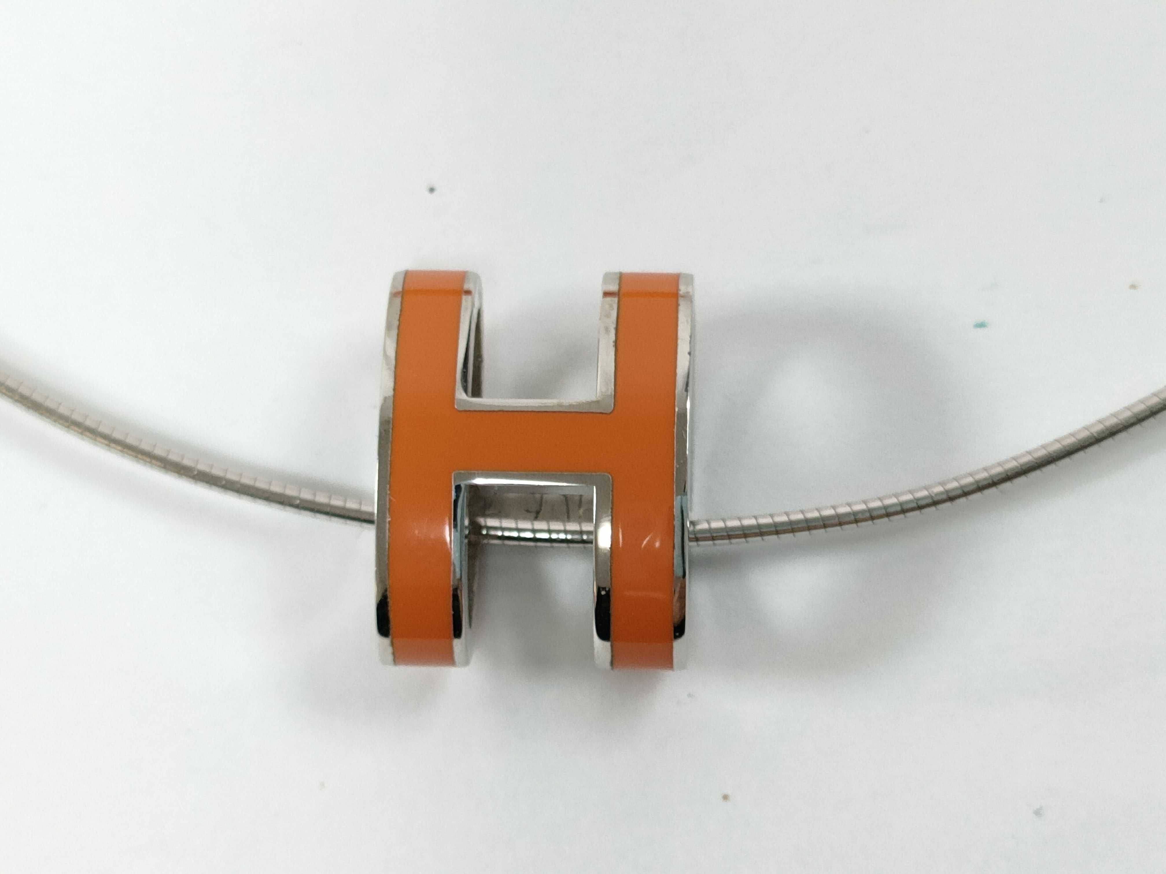 Pop H Pendant Necklace — view 4