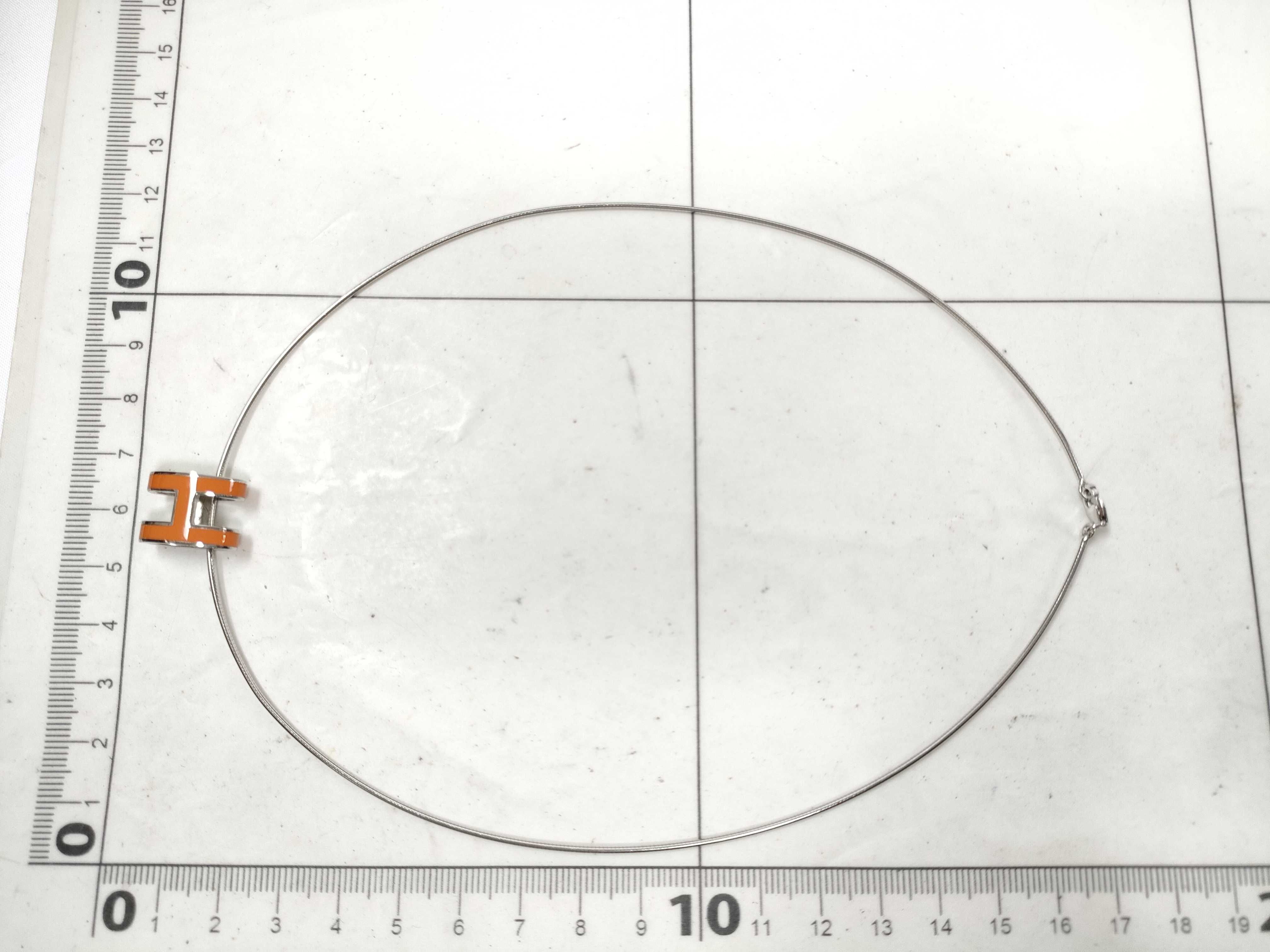 Pop H Pendant Necklace — view 7