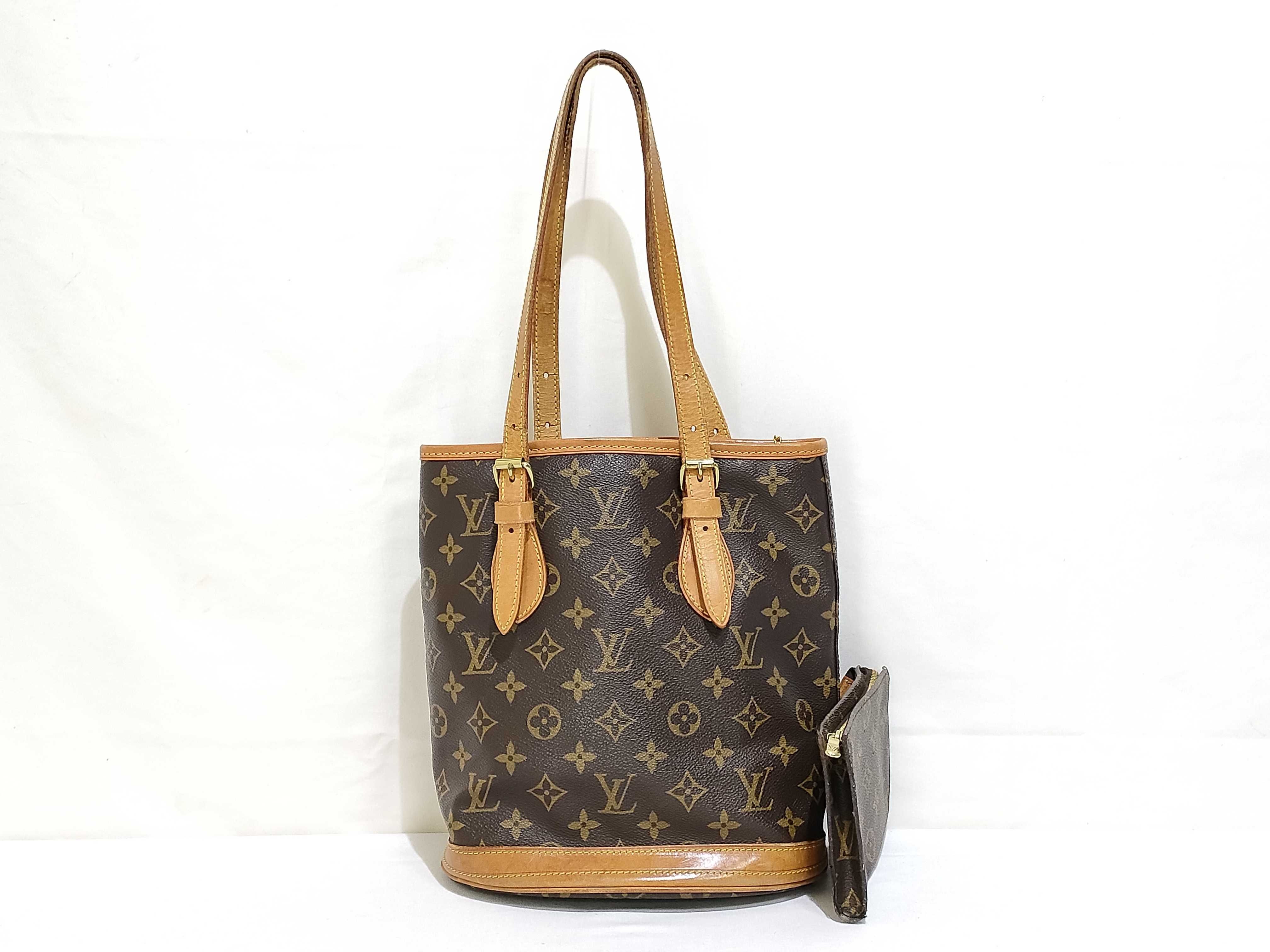 Monogram Bucket PM M42238 Handbag Tote Bag