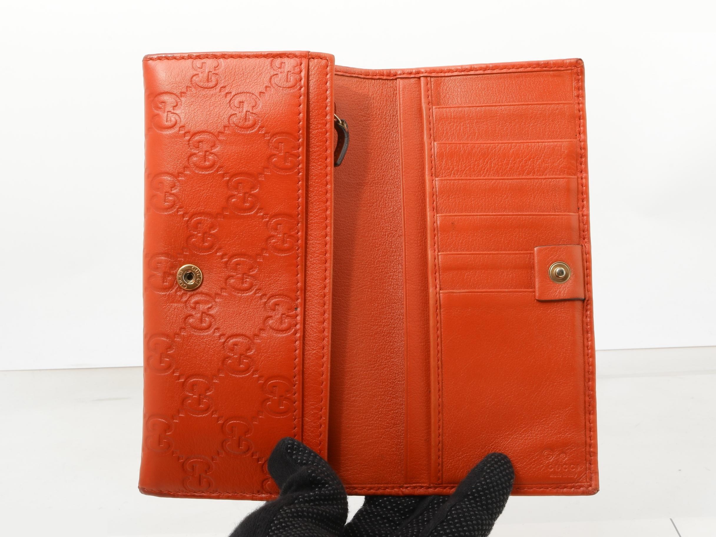 Guccissima bi-fold long wallet — view 4