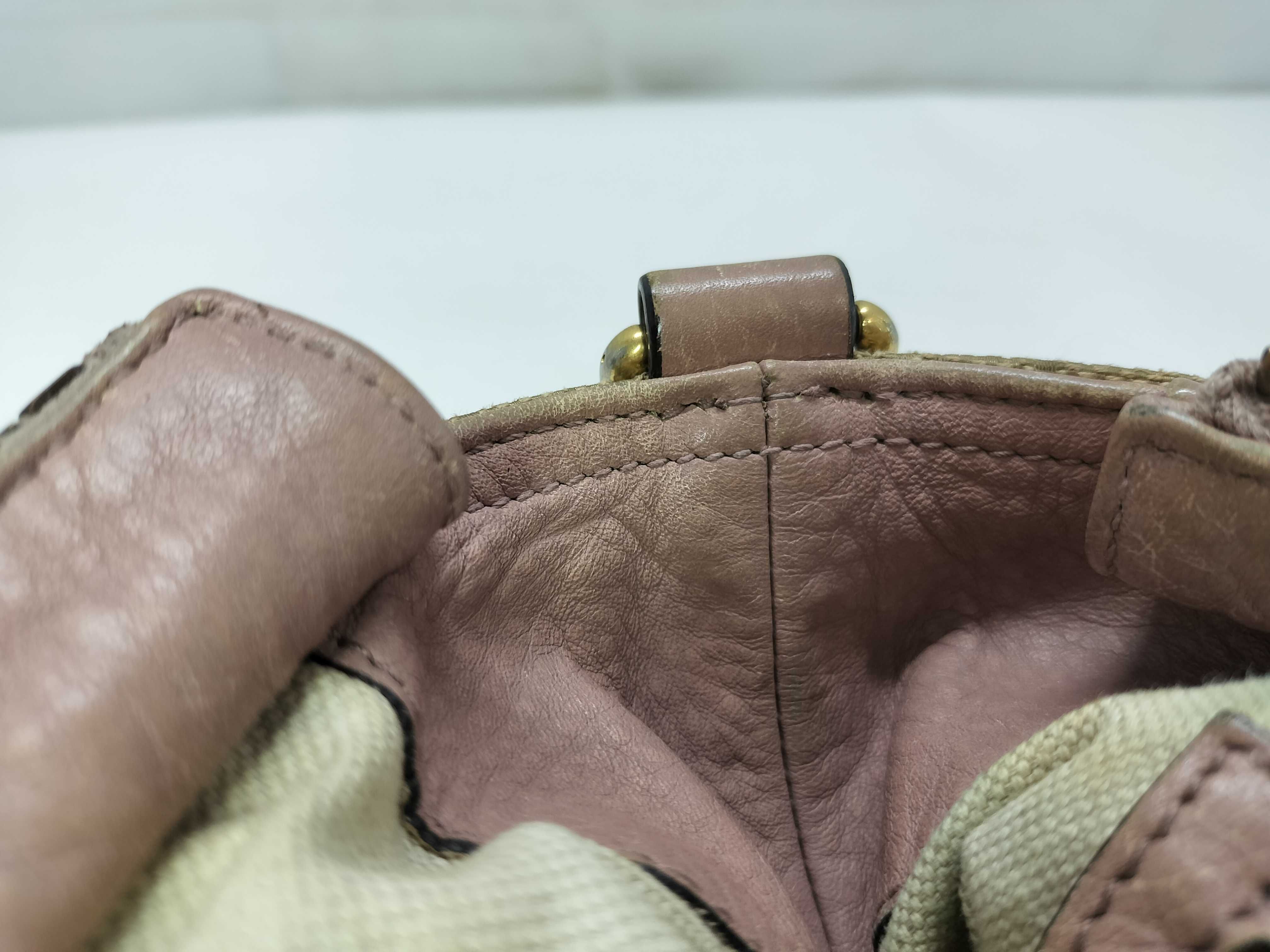 GG Canvas 2-Way Shoulder Bag Pink Tote Bag — view 14
