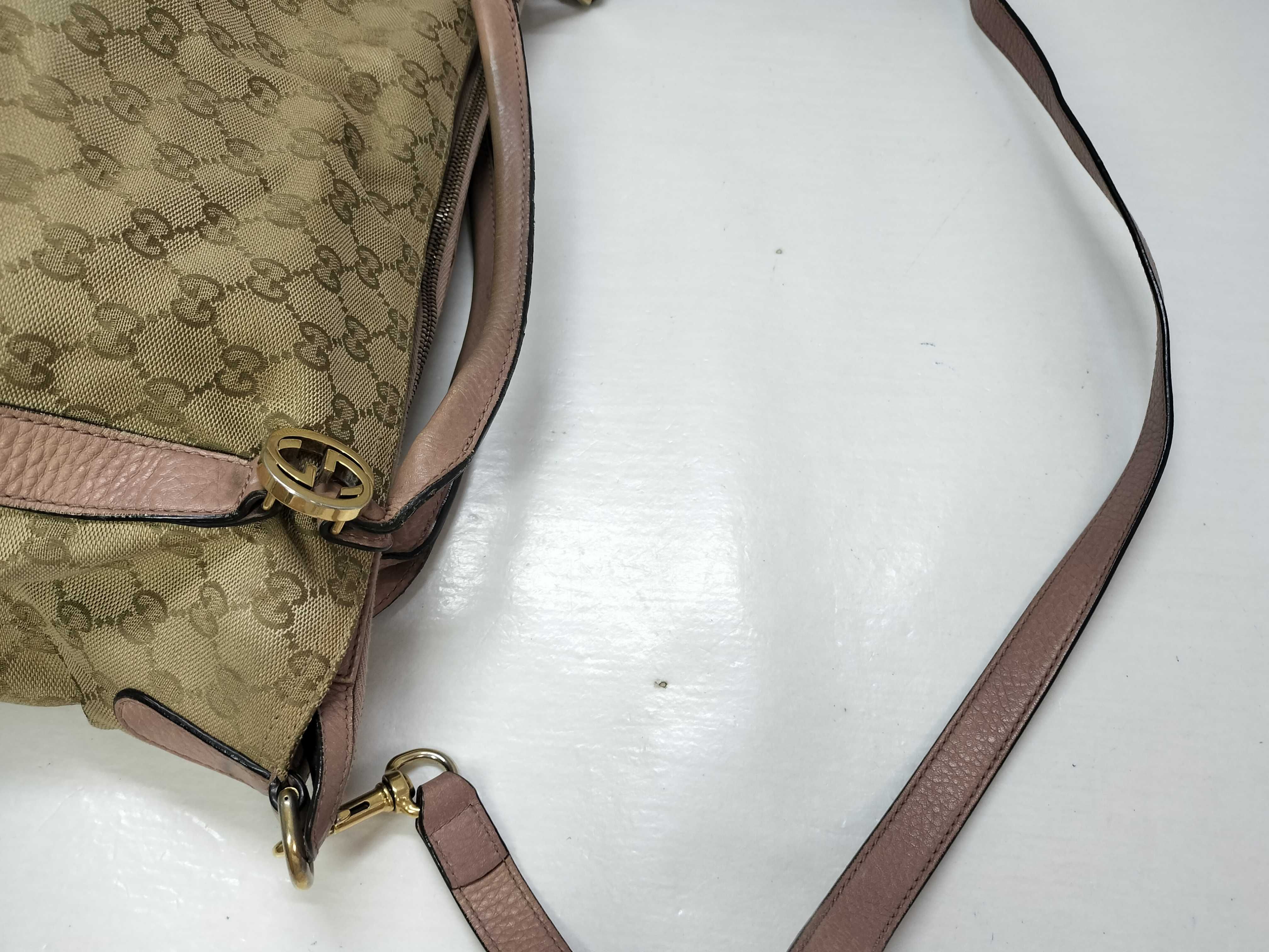 GG Canvas 2-Way Shoulder Bag Pink Tote Bag — view 3