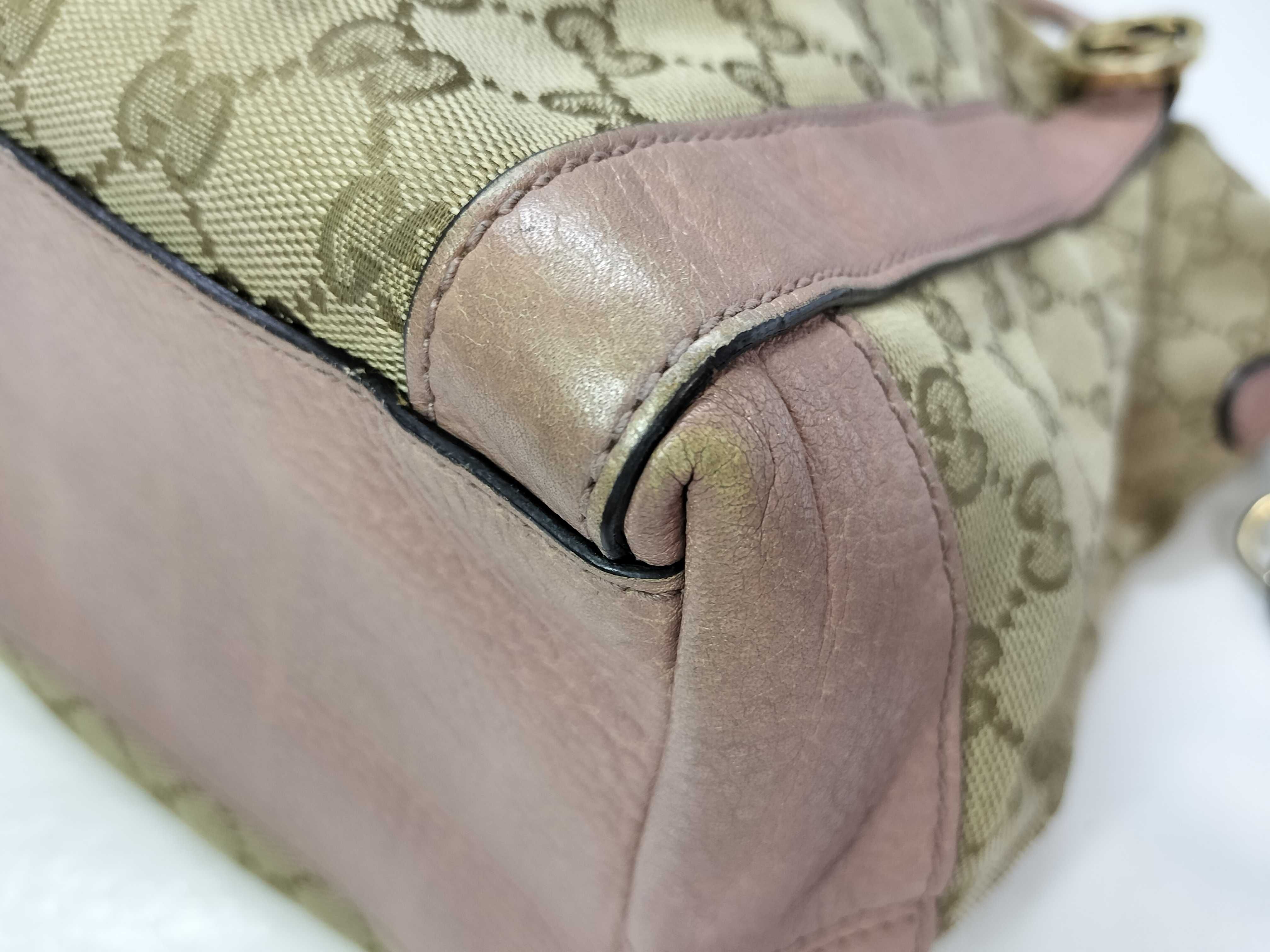 GG Canvas 2-Way Shoulder Bag Pink Tote Bag — view 6