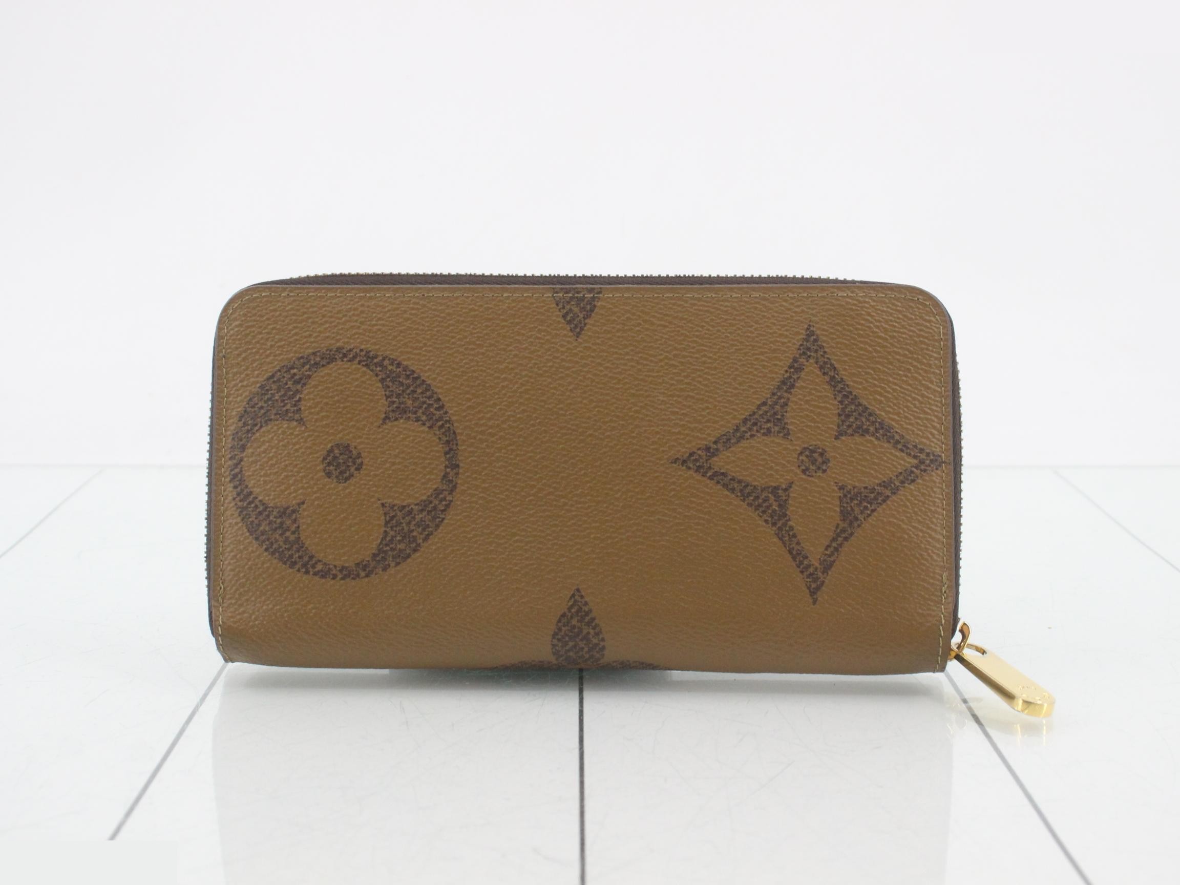 Monogram Giant/Reverse Zippy Wallet with IC Chip — view 2