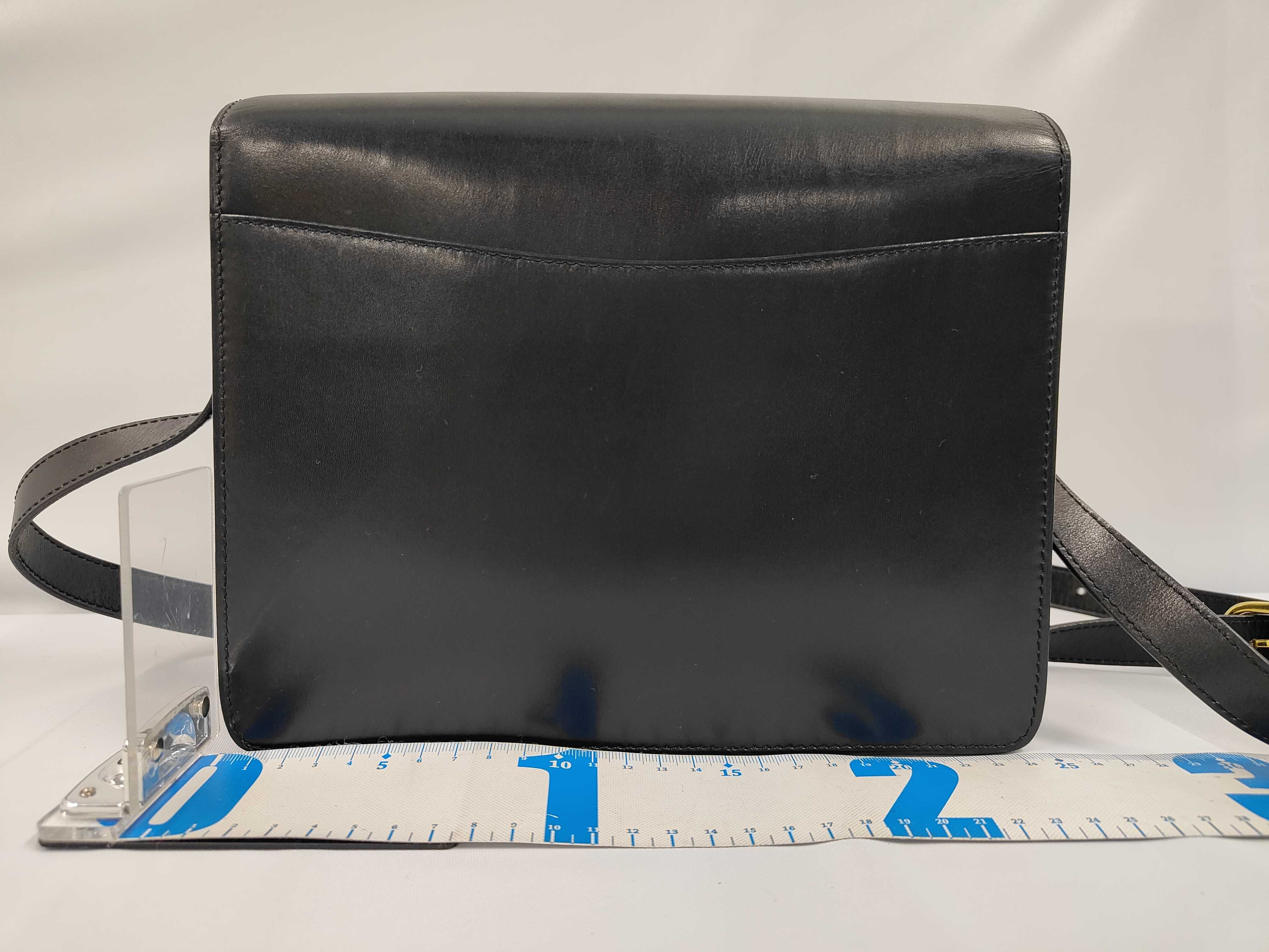Shoulder Bag Leather Gold Hardware - Shoulder Bag — view 2