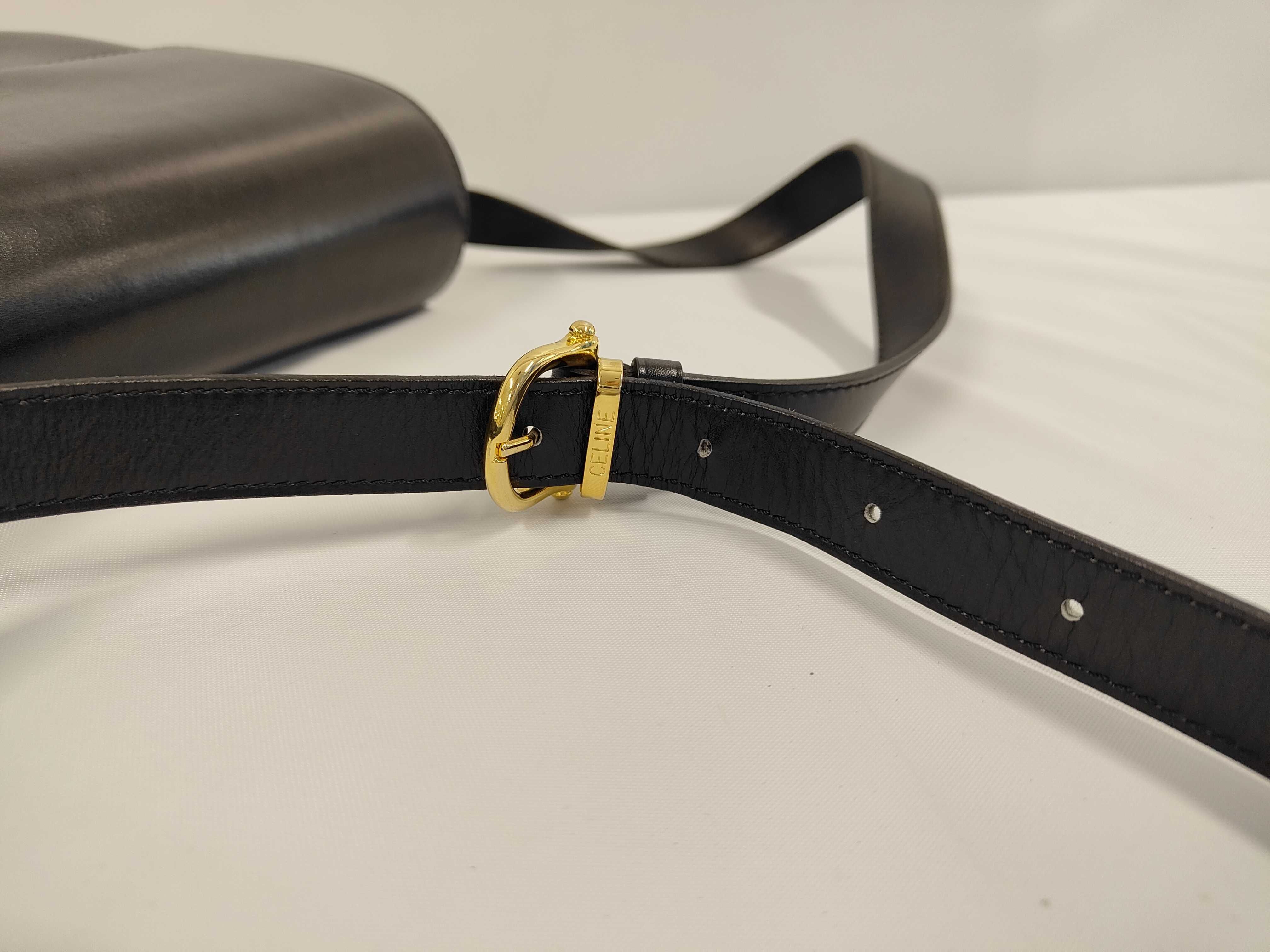 Shoulder Bag Leather Gold Hardware - Shoulder Bag — view 5