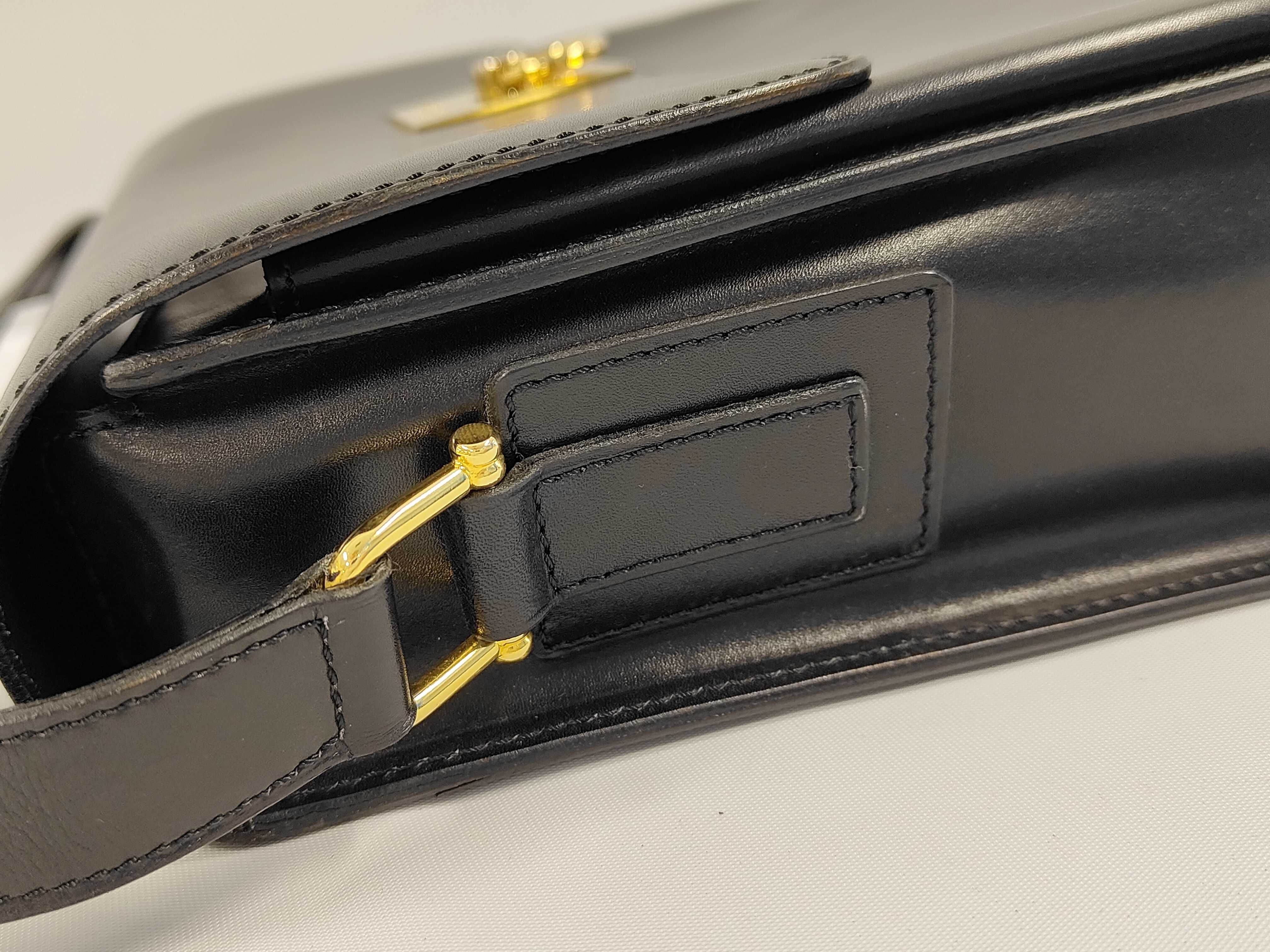 Shoulder Bag Leather Gold Hardware - Shoulder Bag — view 6
