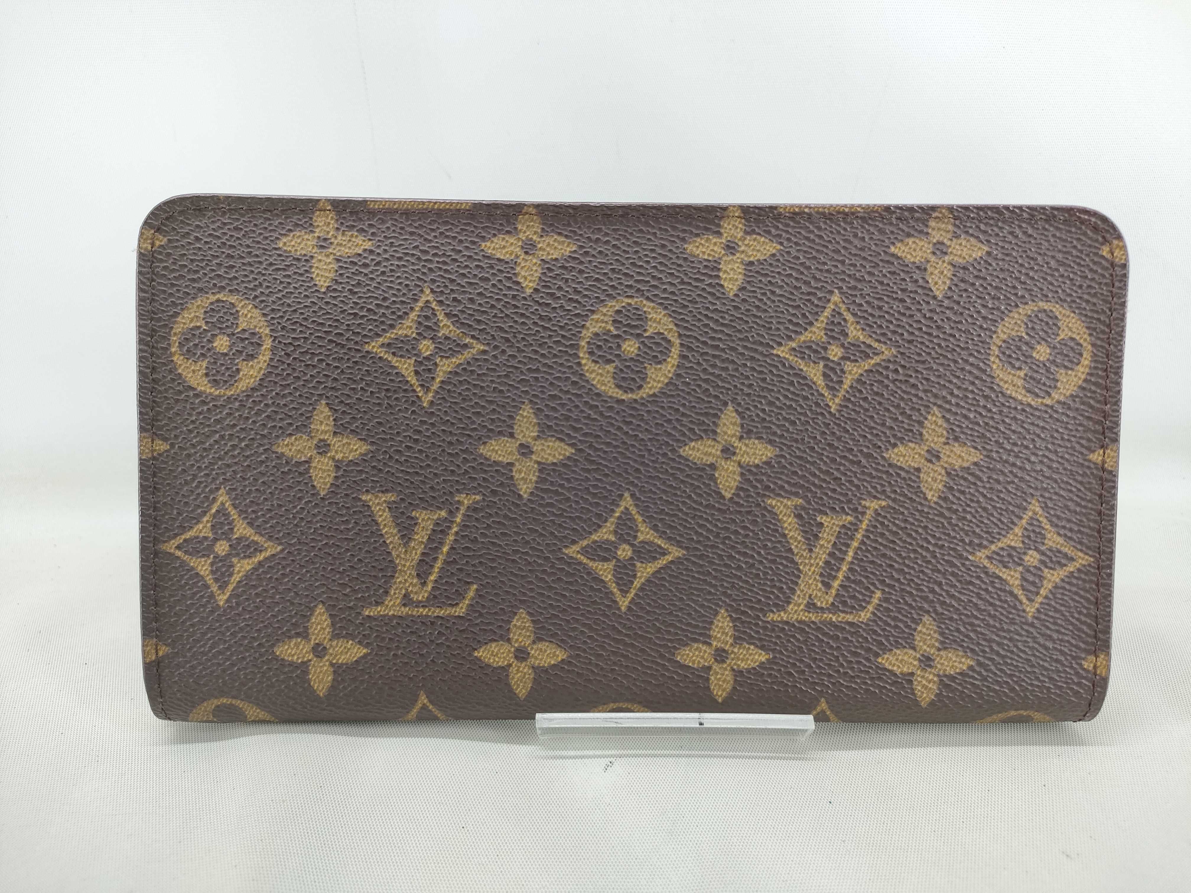 Monogram Louis Vuitton Monogram Porte Monnaie Zip M61727 CA1928 Wallet