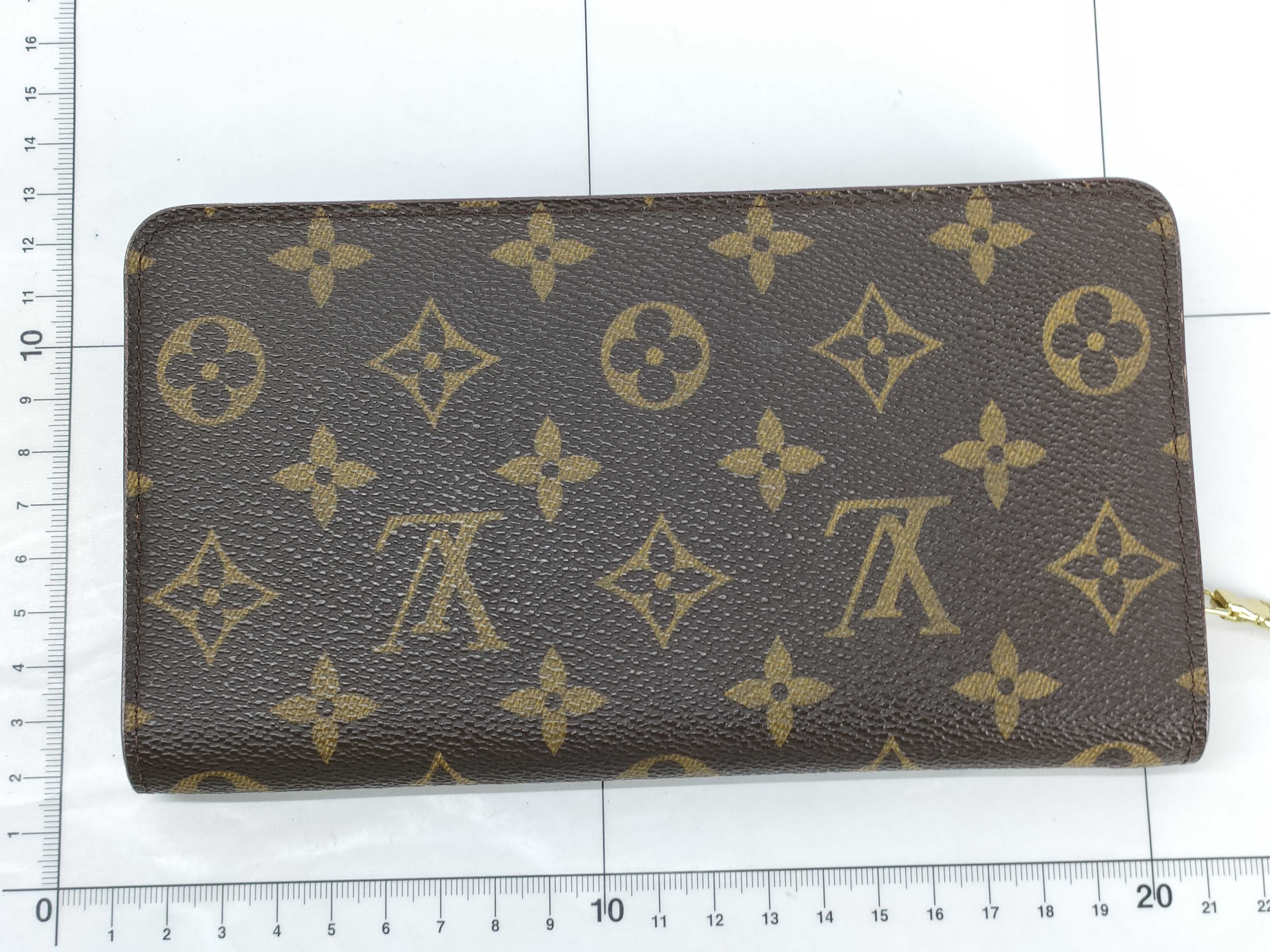 Monogram Louis Vuitton Monogram Porte Monnaie Zip M61727 CA1928 Wallet — view 2