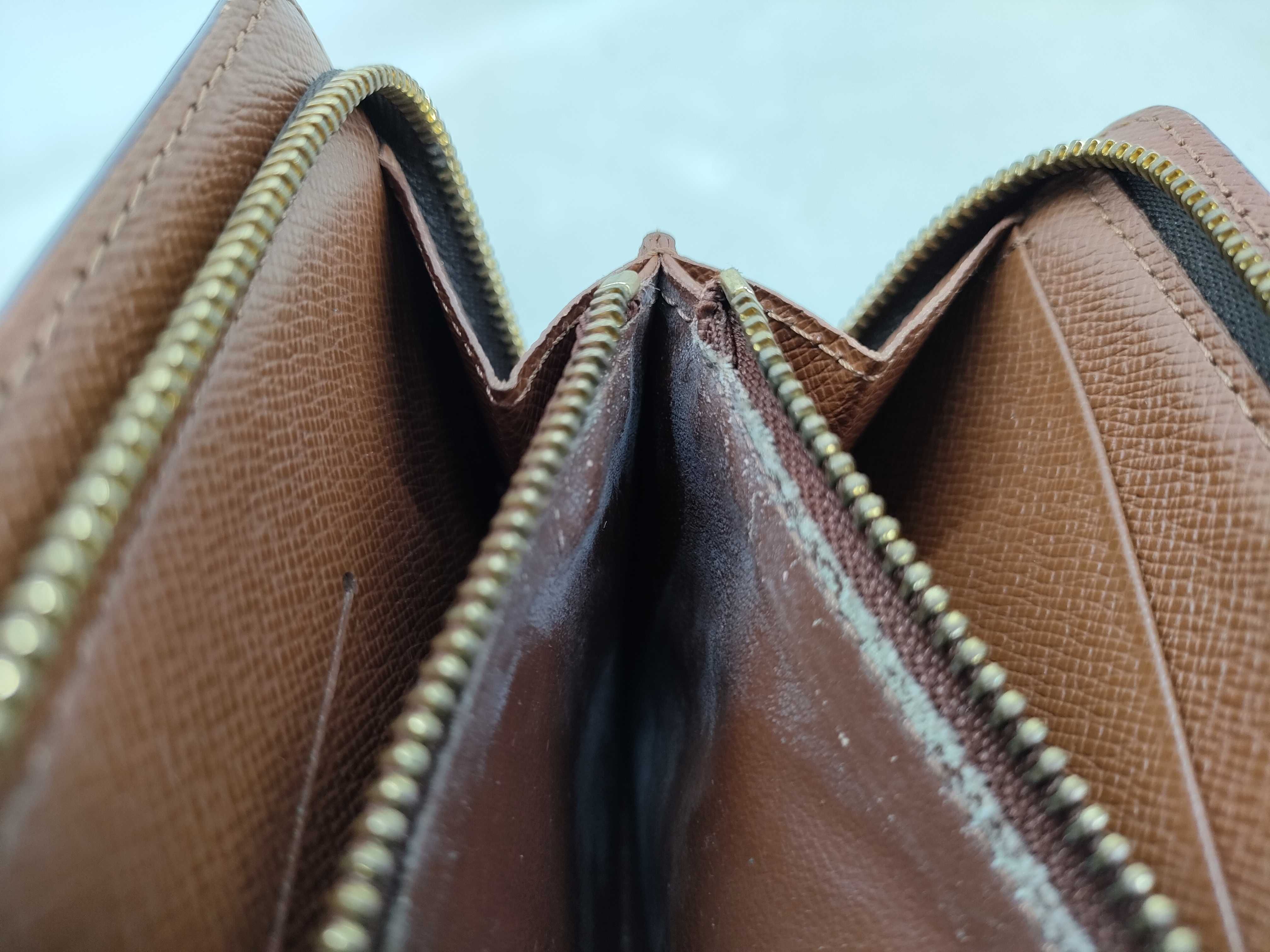 Monogram Louis Vuitton Monogram Porte Monnaie Zip M61727 CA1928 Wallet — view 12