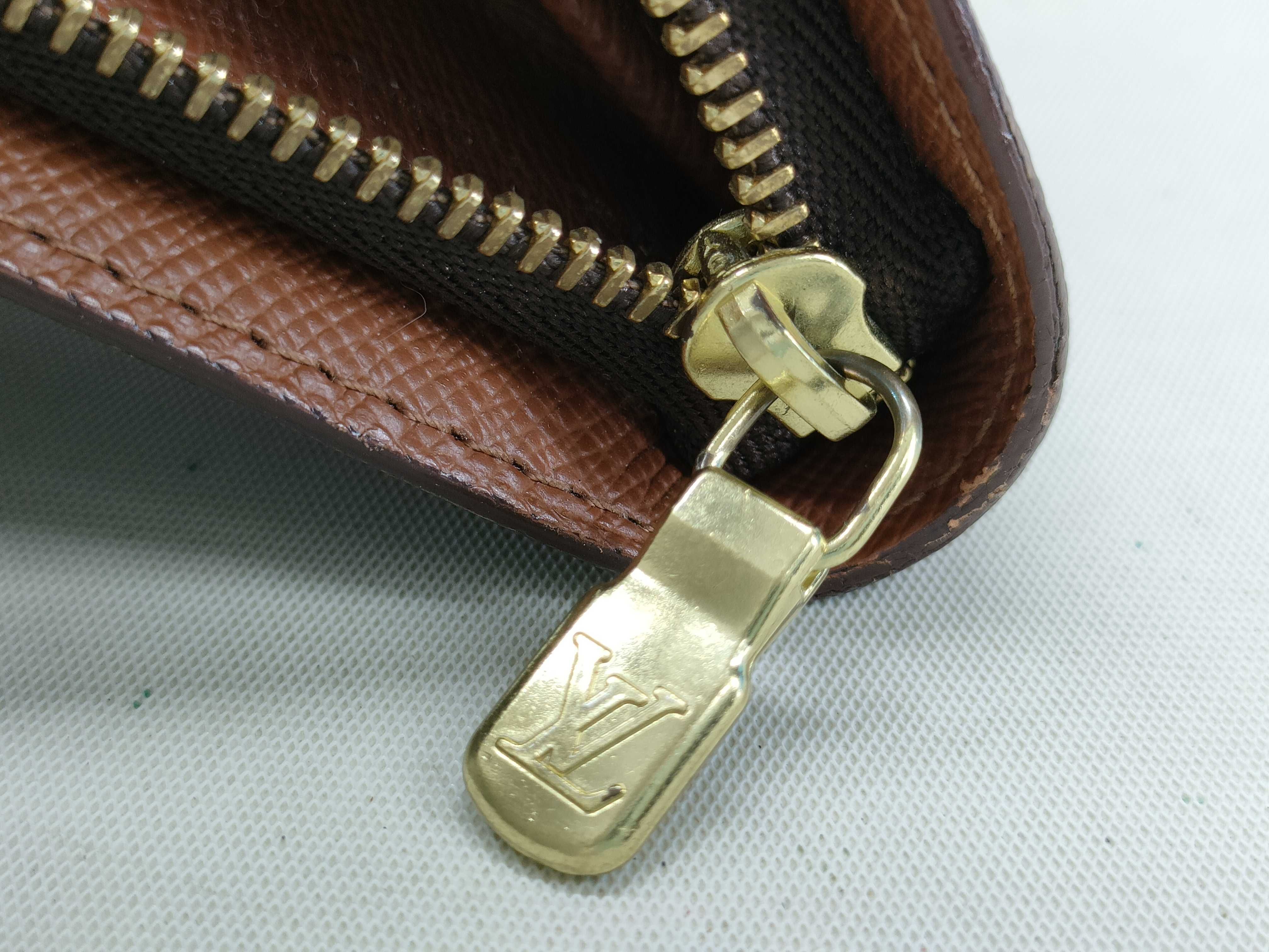 Monogram Louis Vuitton Monogram Porte Monnaie Zip M61727 CA1928 Wallet — view 13