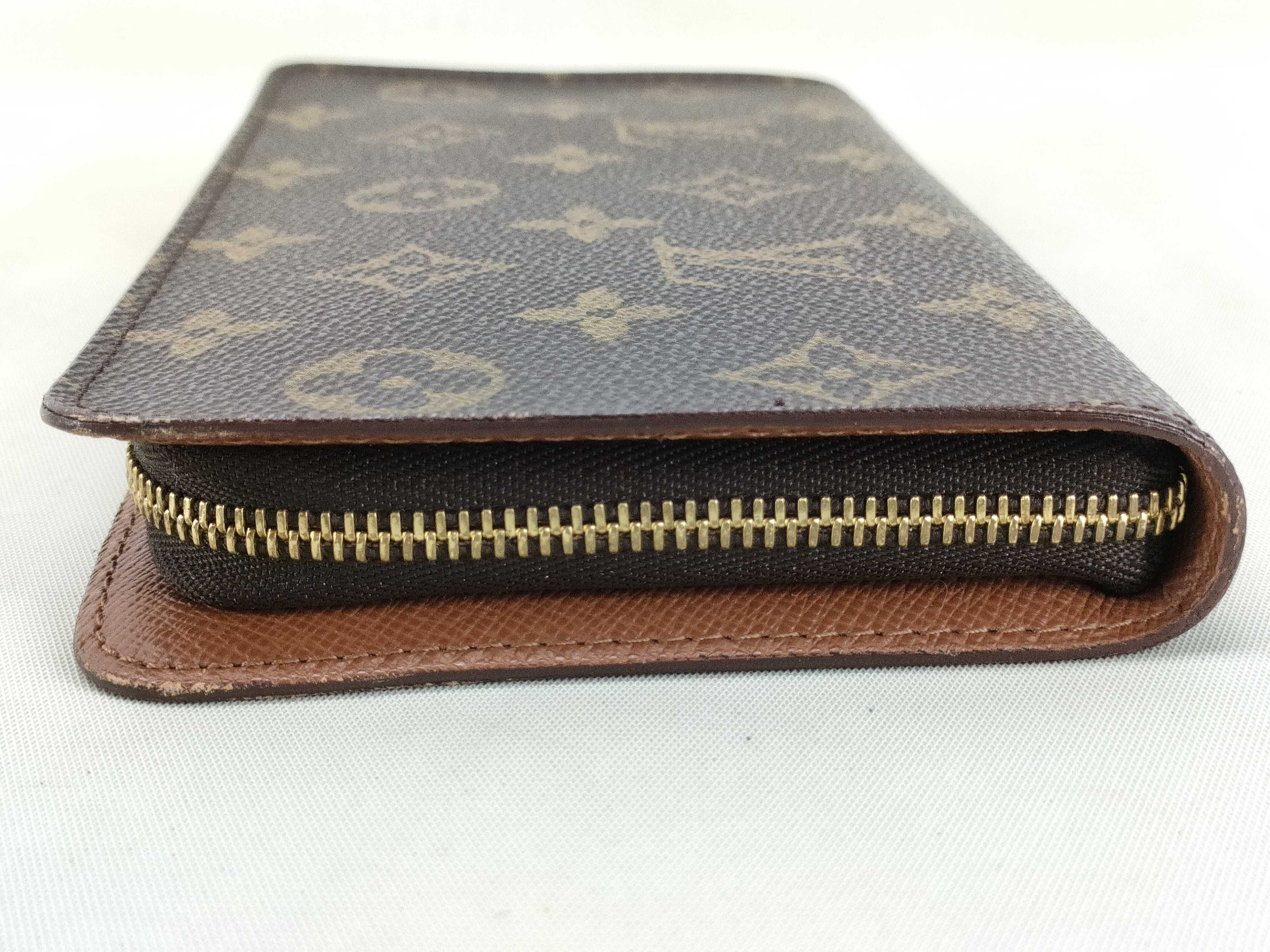 Monogram Louis Vuitton Monogram Porte Monnaie Zip M61727 CA1928 Wallet — view 5