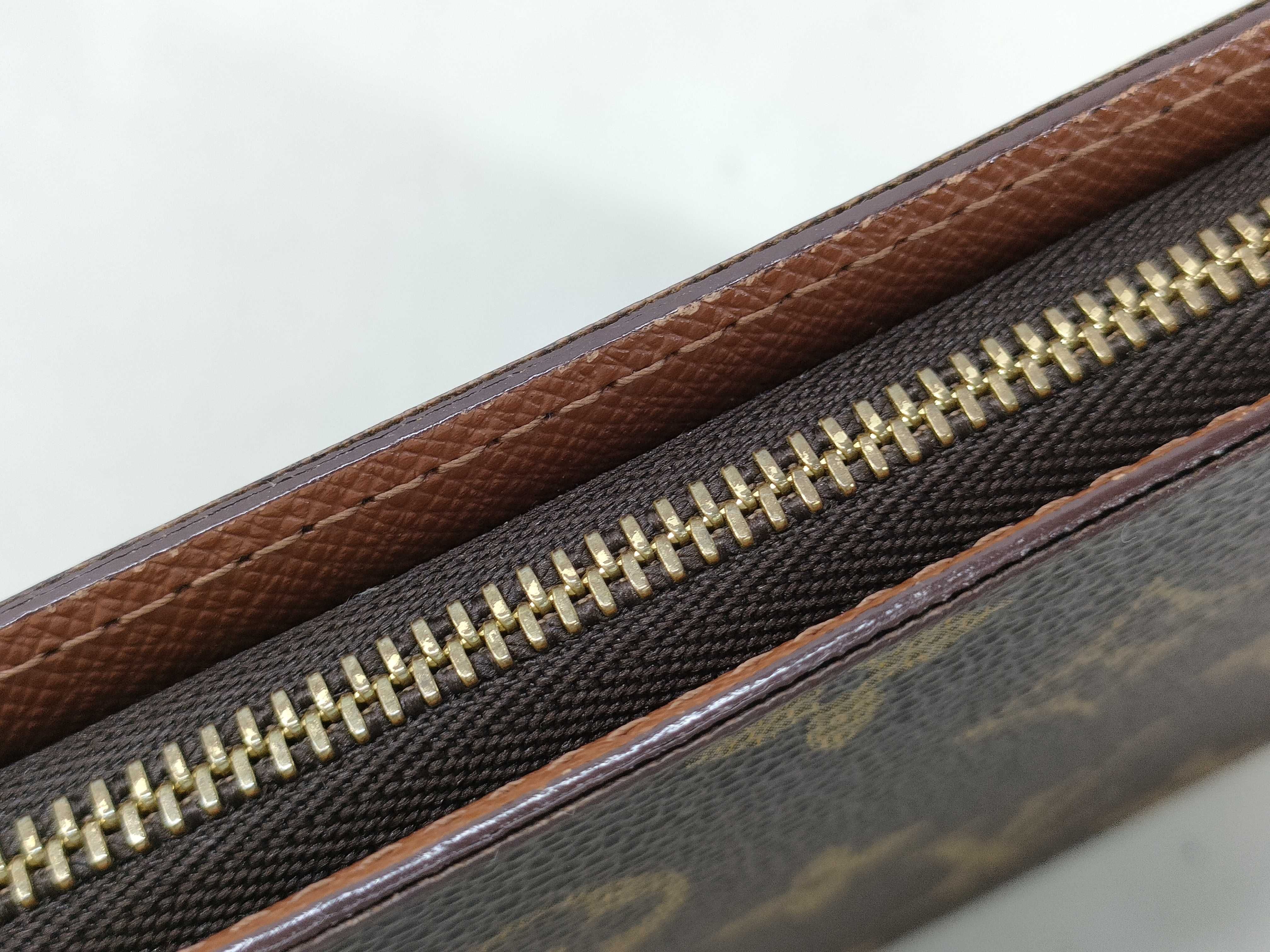 Monogram Louis Vuitton Monogram Porte Monnaie Zip M61727 CA1928 Wallet — view 7