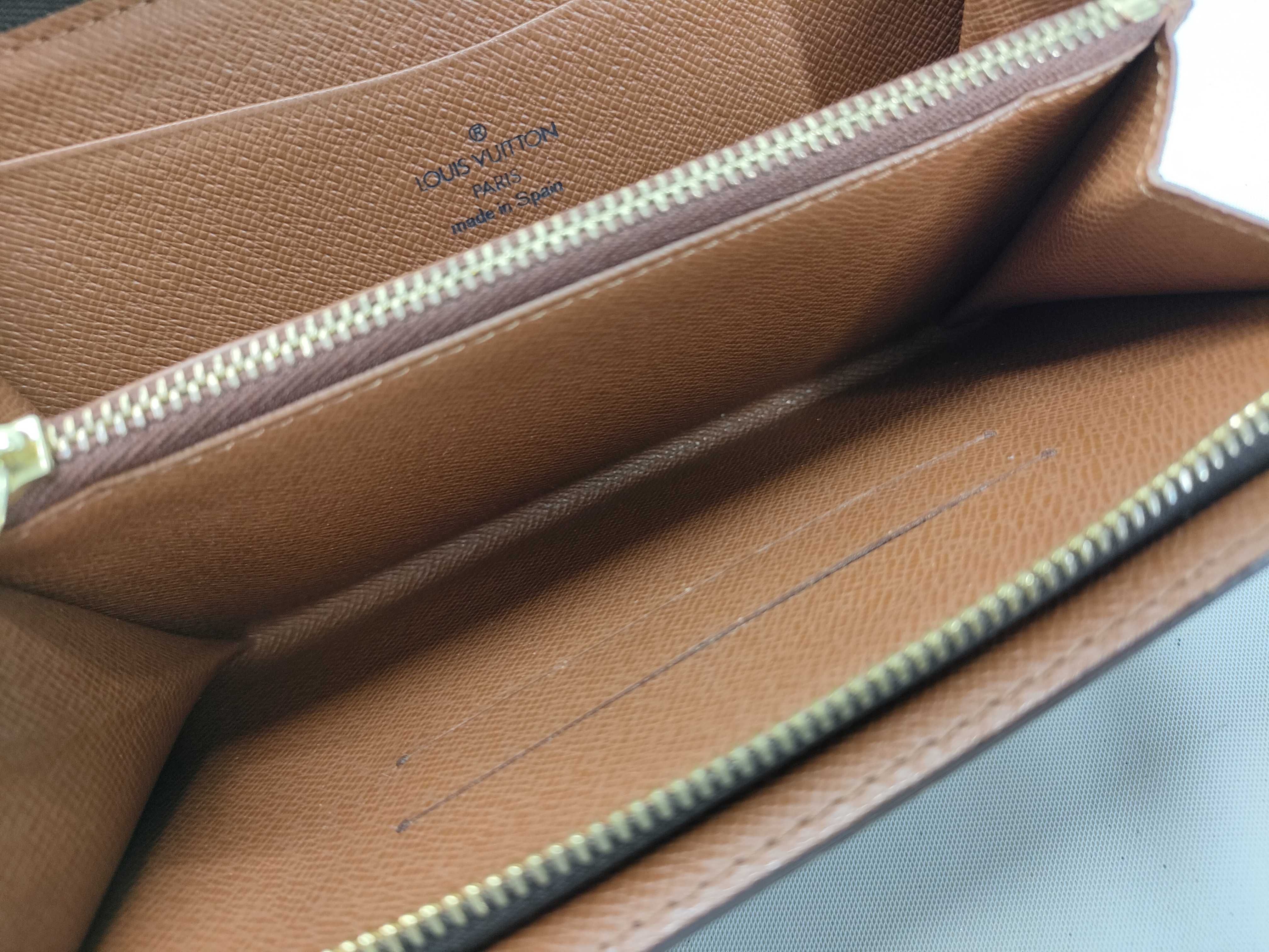Monogram Louis Vuitton Monogram Porte Monnaie Zip M61727 CA1928 Wallet — view 9