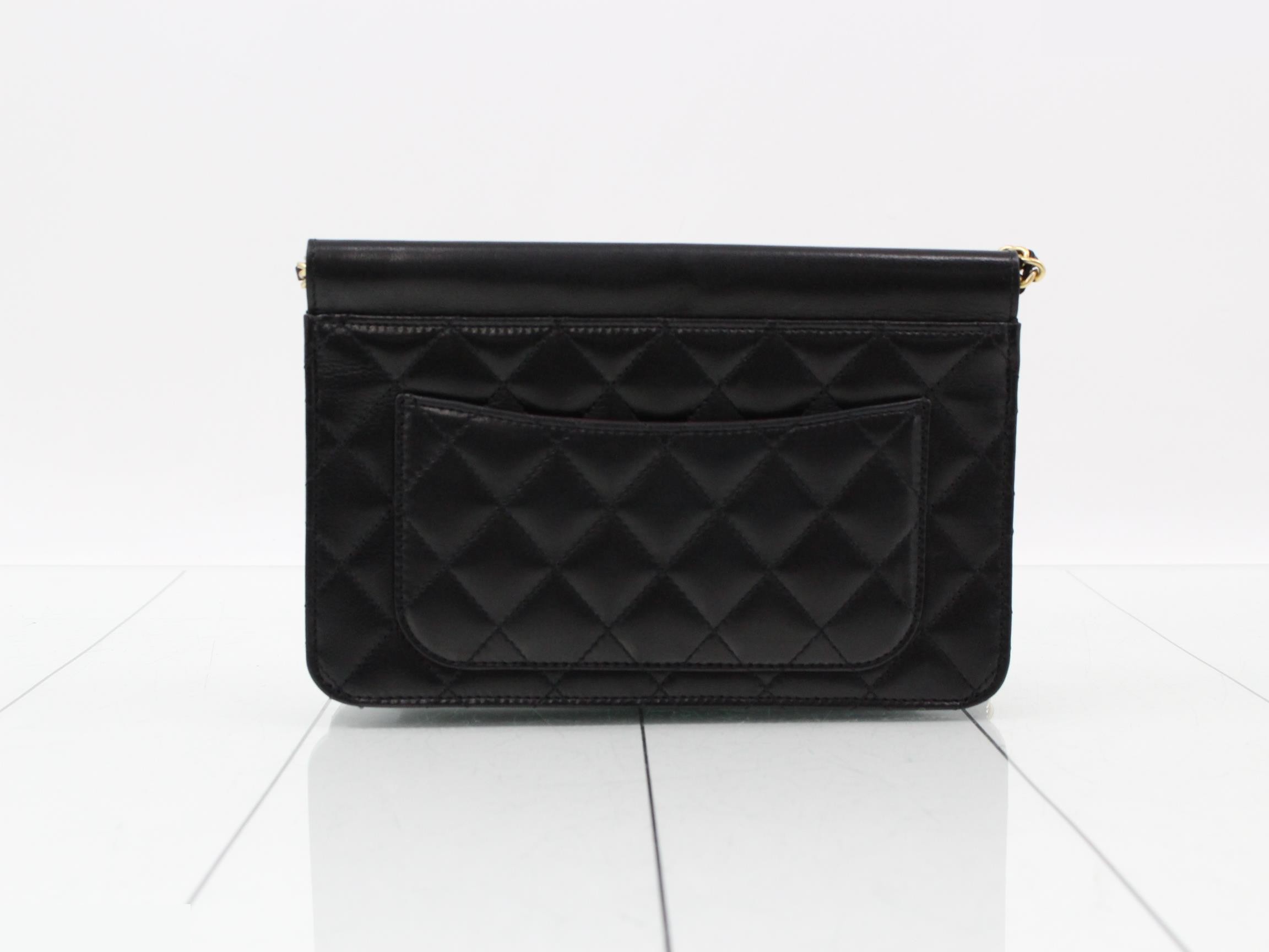 Crossing Times Matelassé Lambskin Shoulder Bag — view 2