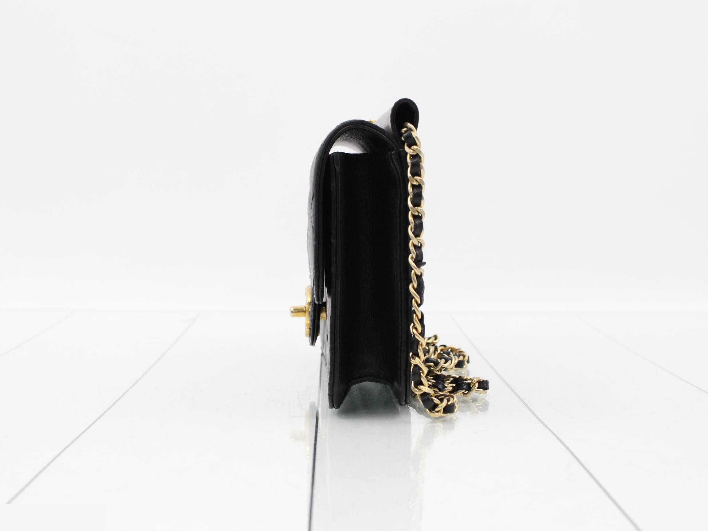 Crossing Times Matelassé Lambskin Shoulder Bag — view 3