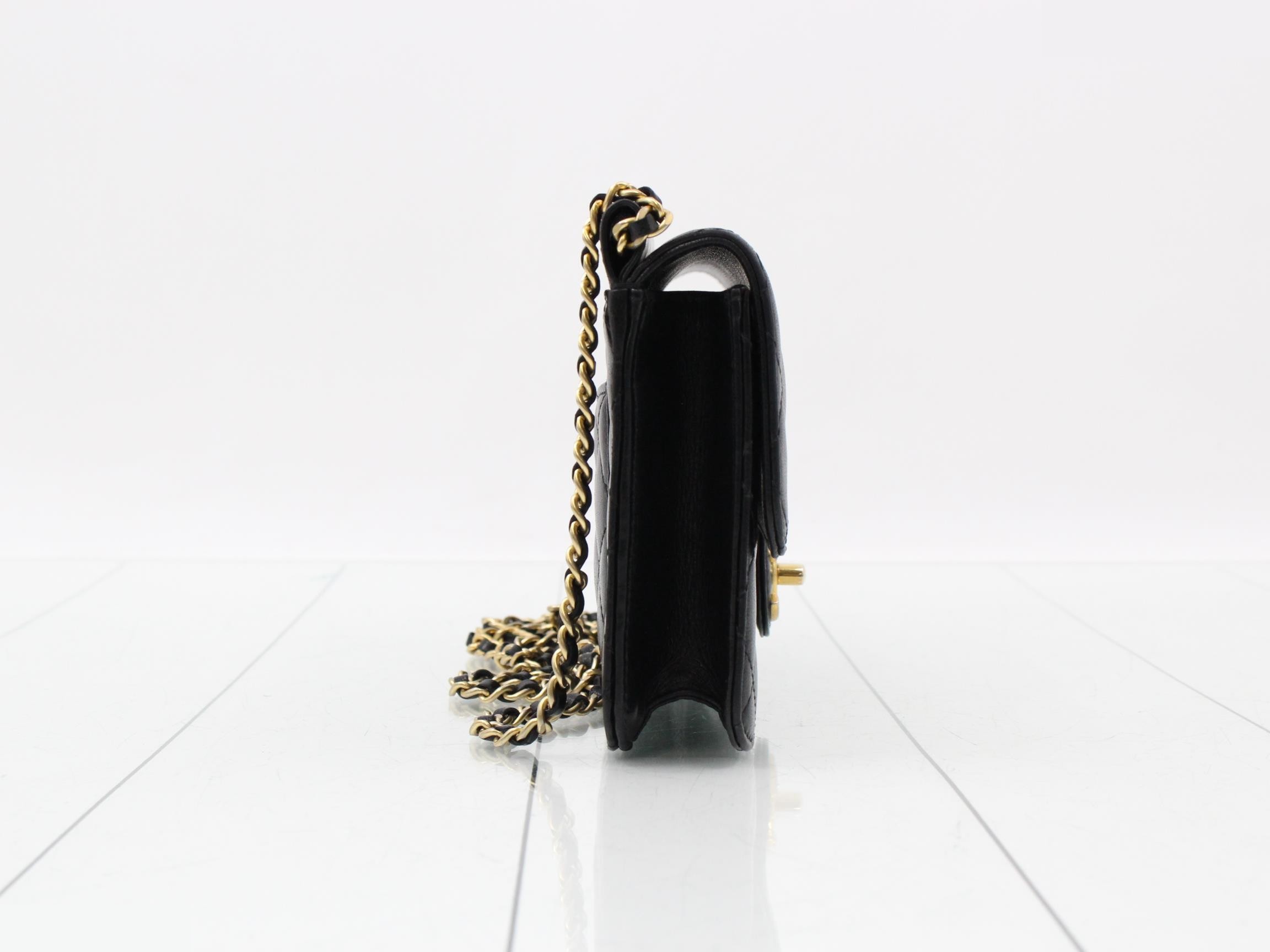 Crossing Times Matelassé Lambskin Shoulder Bag — view 4
