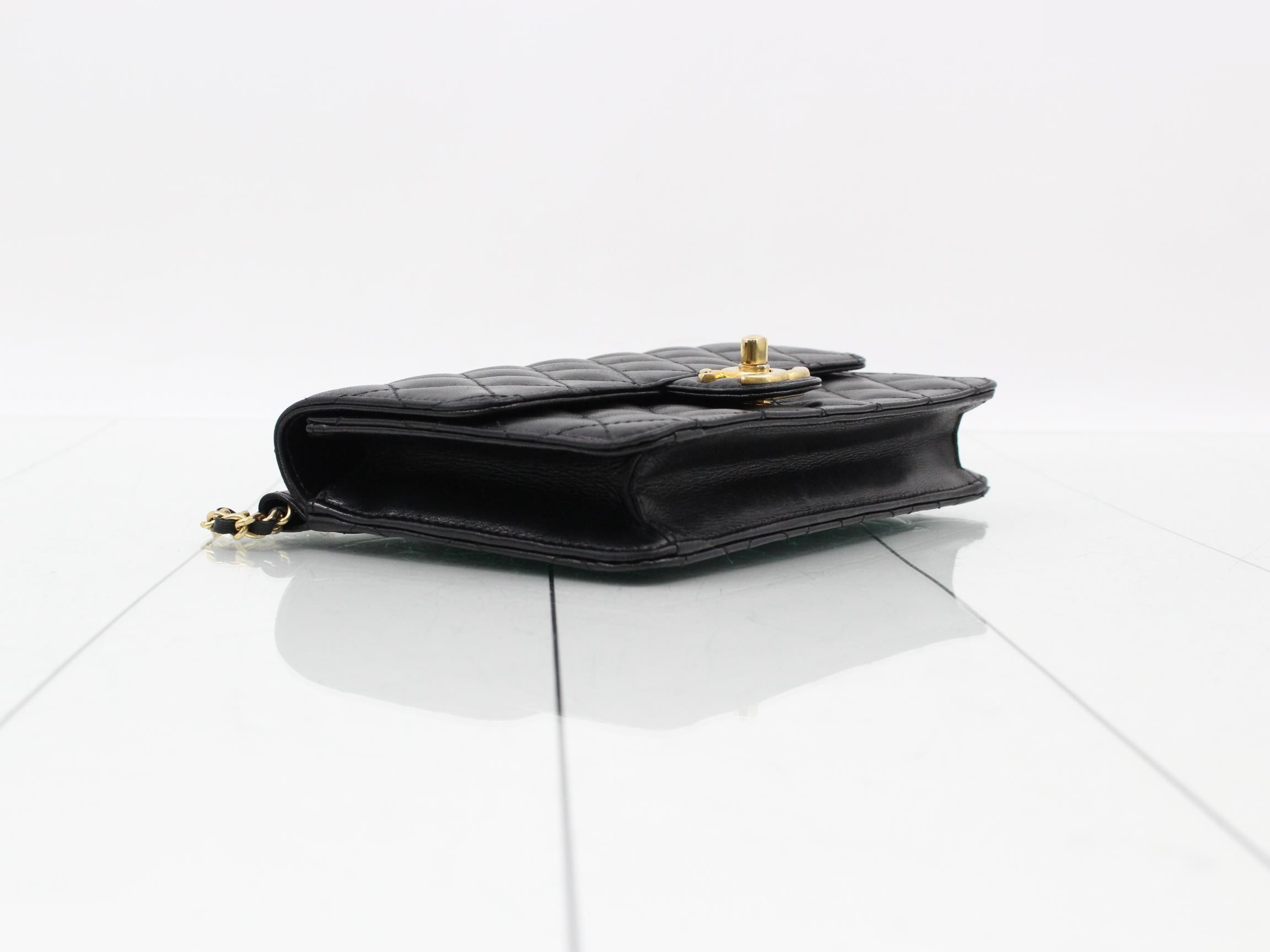 Crossing Times Matelassé Lambskin Shoulder Bag — view 5