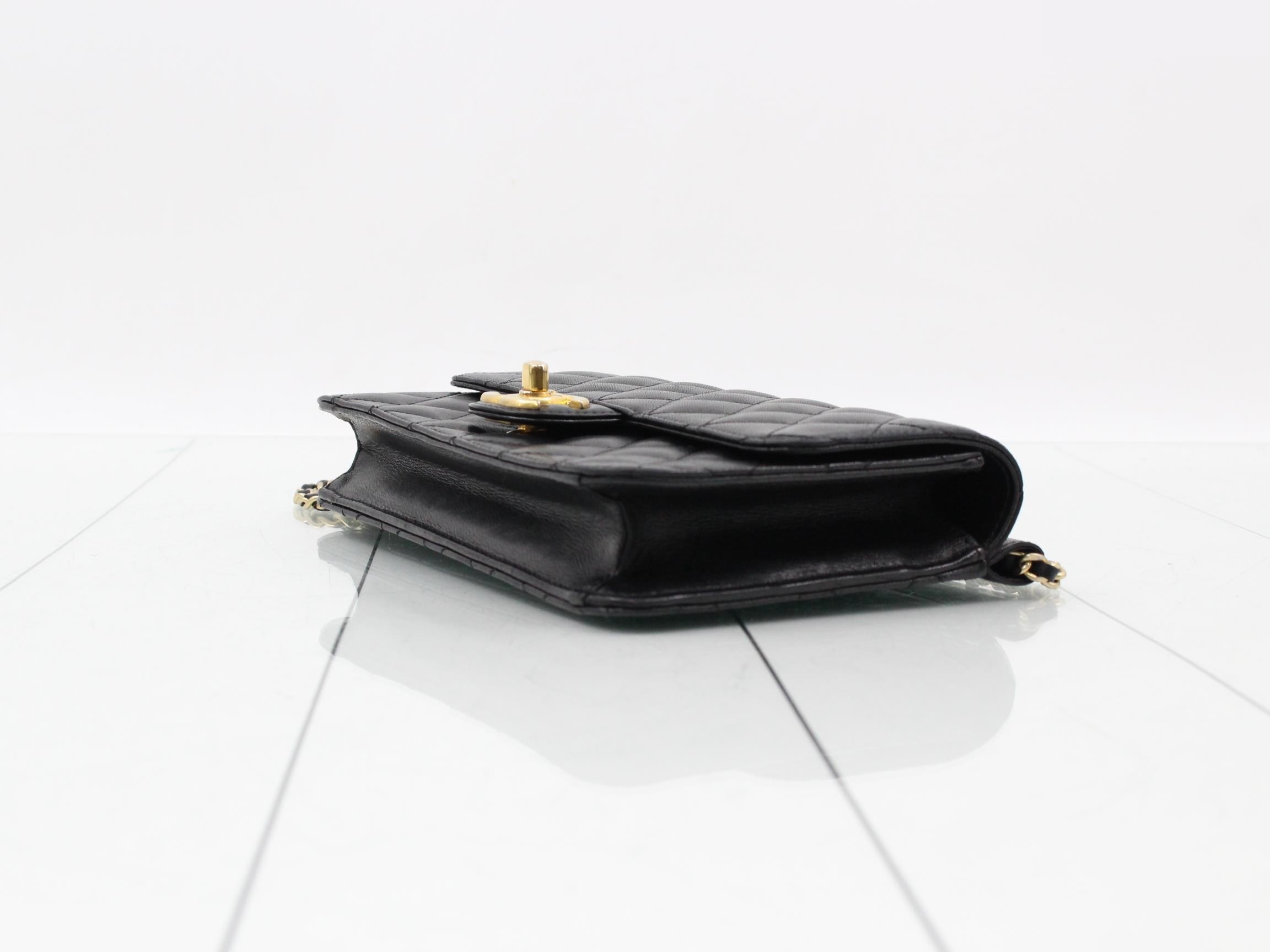 Crossing Times Matelassé Lambskin Shoulder Bag — view 6