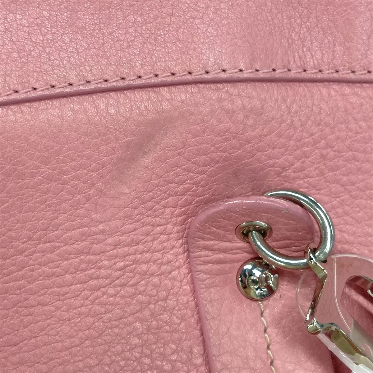Leather Handbag Pink — view 11